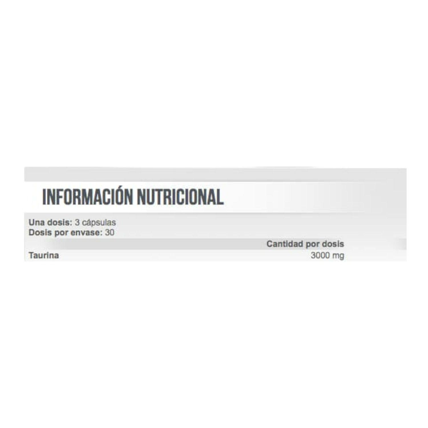 Taurina 90 capsulas - Scitec Nutrition-1