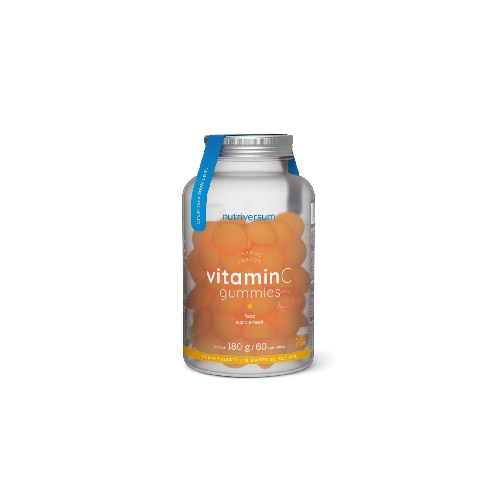 VITAMINA C GUMMIES ORANGE 60 - NUTRIVERSUM-0