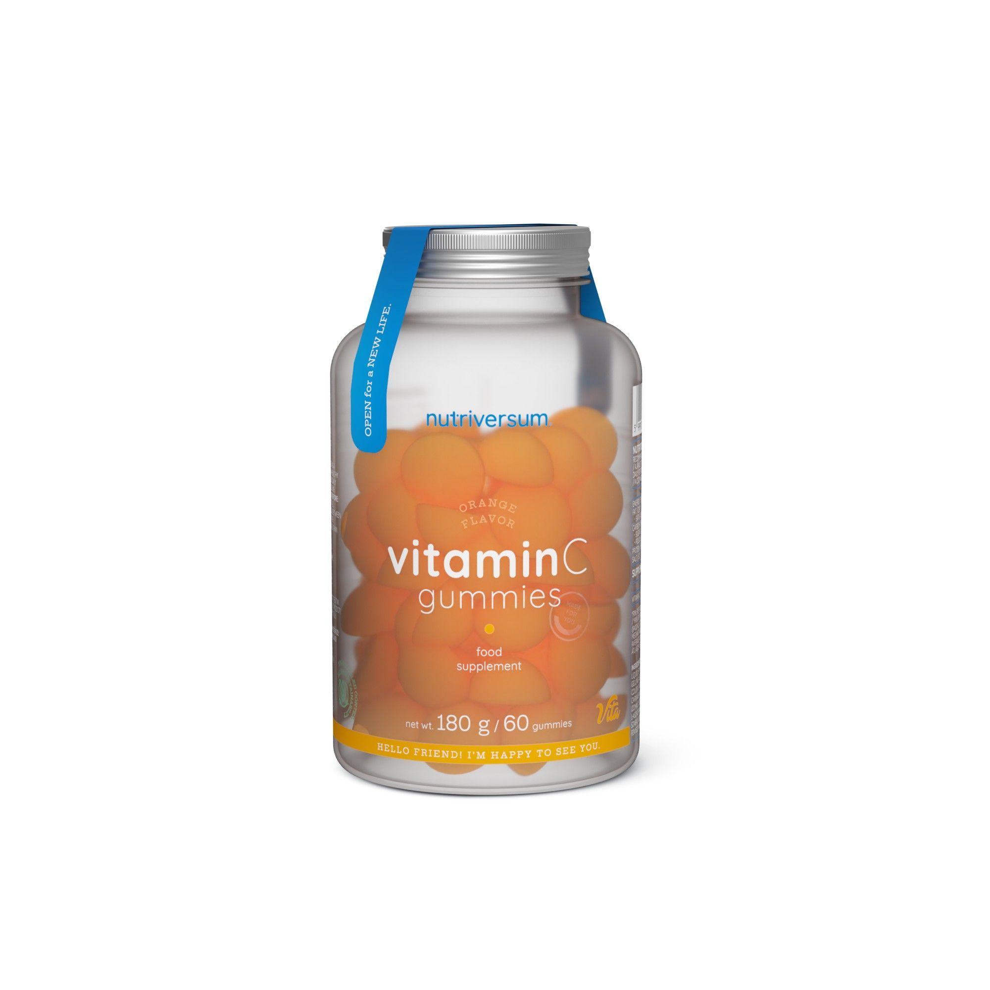 VITAMINA C GUMMIES ORANGE 60 - NUTRIVERSUM-1