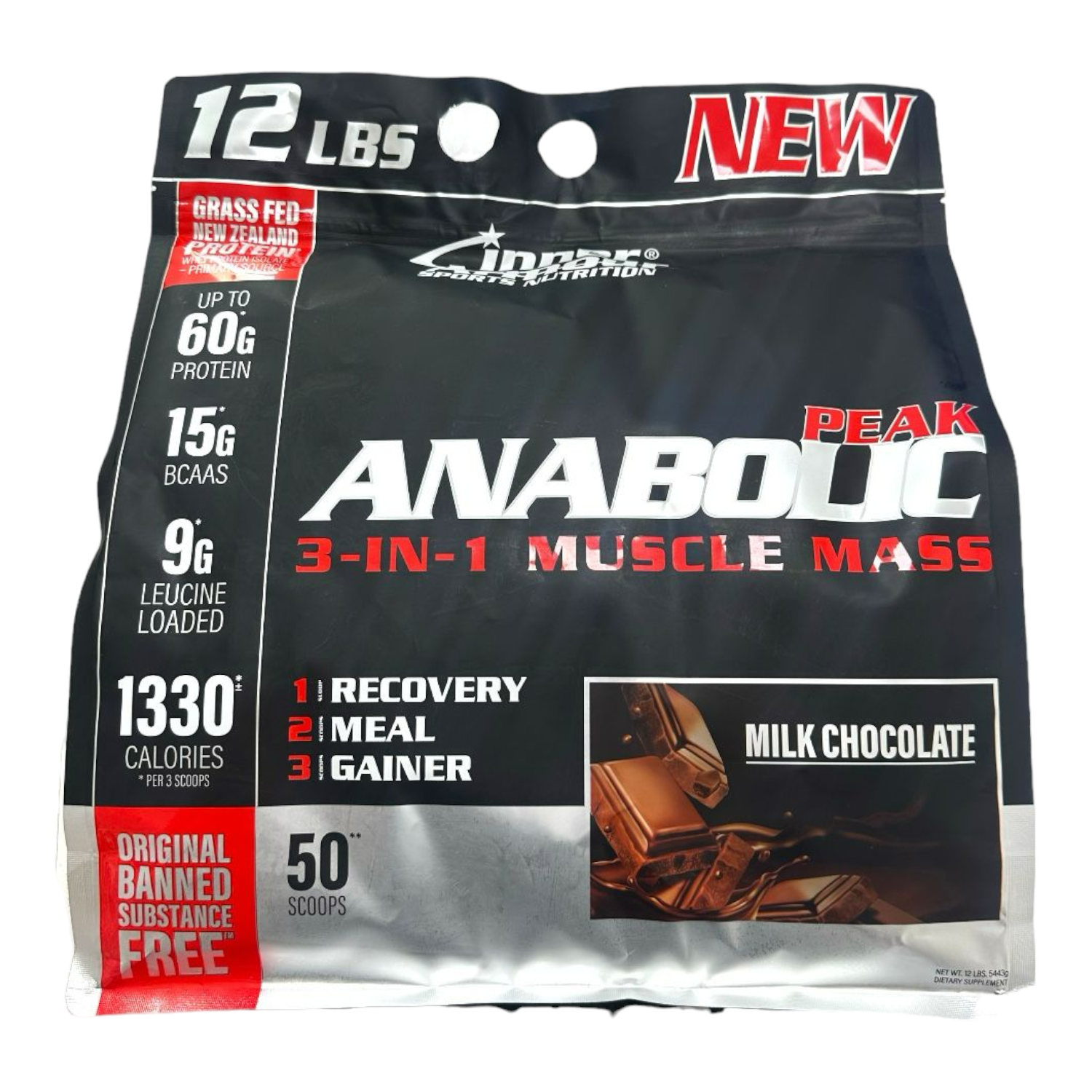 GANADOR DE MASA ANABOLIK PEAK 12LB MILK CHOCOLATE INNER ARMOUR-0