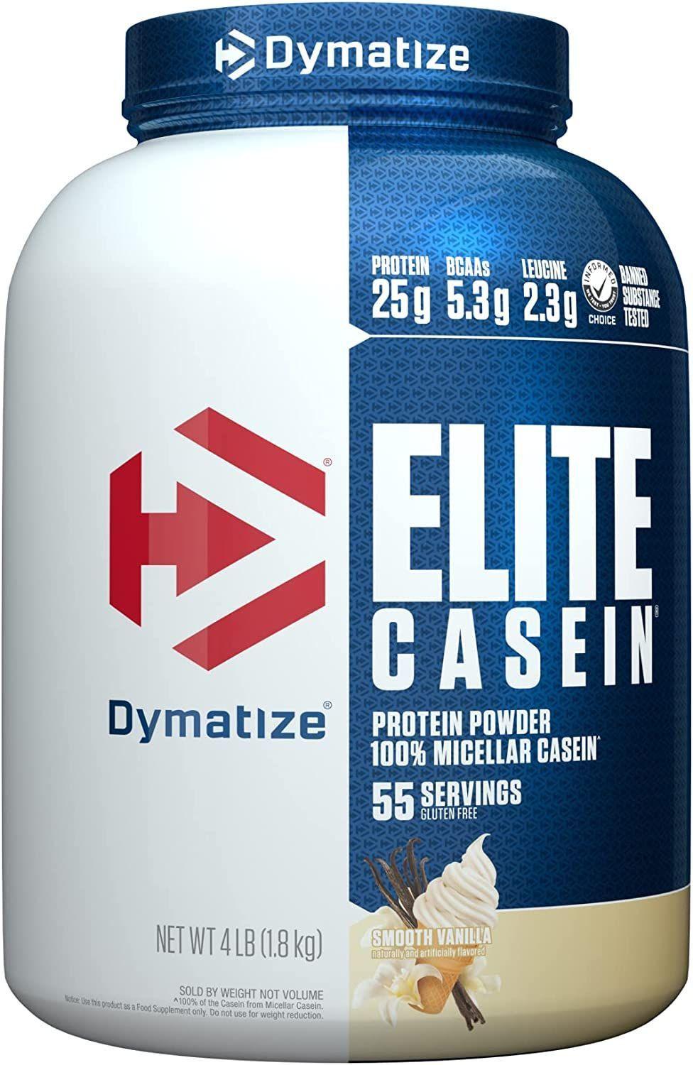 PROTEINA ELITE MICELLAR CASEIN - DYMETIZE - 55 SERV - VAINILLA-0