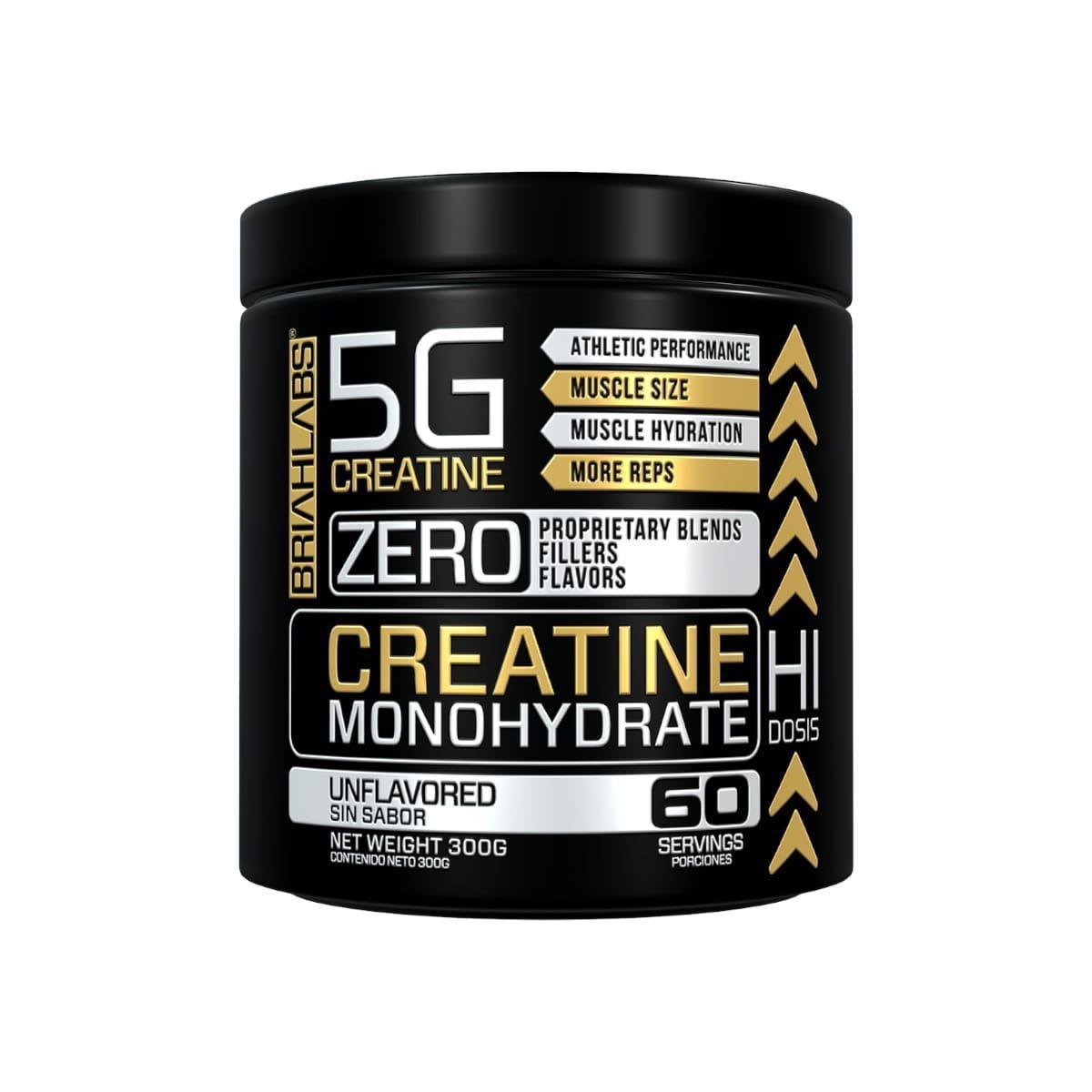 Creatina Monohidratada 300gr 60 Servicios - Briahlabs-0
