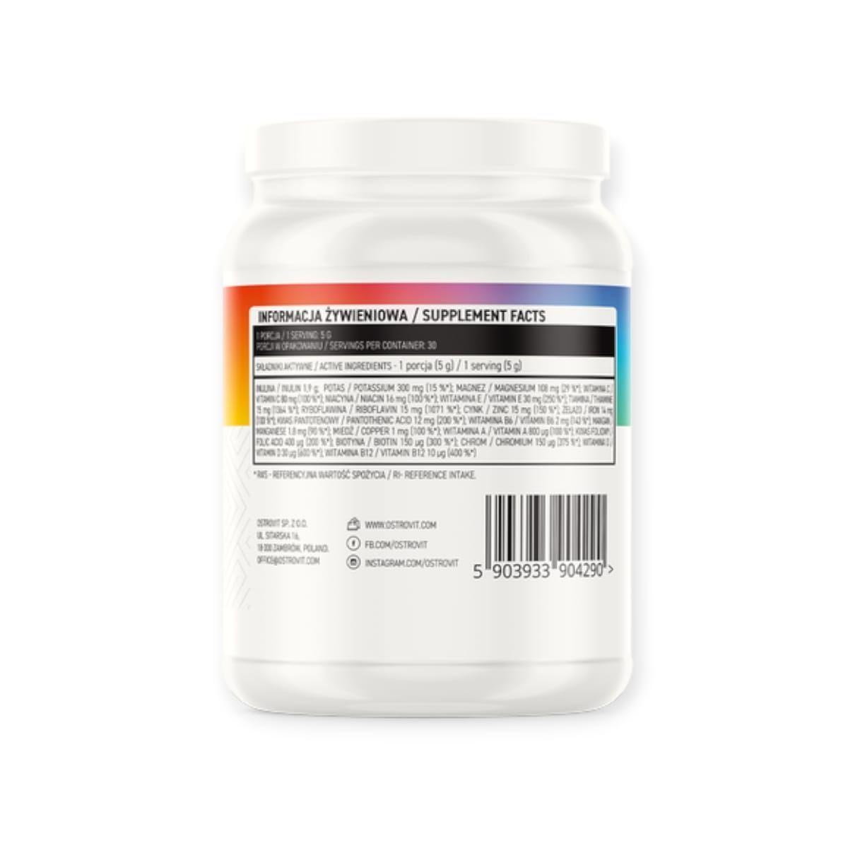 VITAMIN POWDER PEACH 150G - OSTROVIT-1