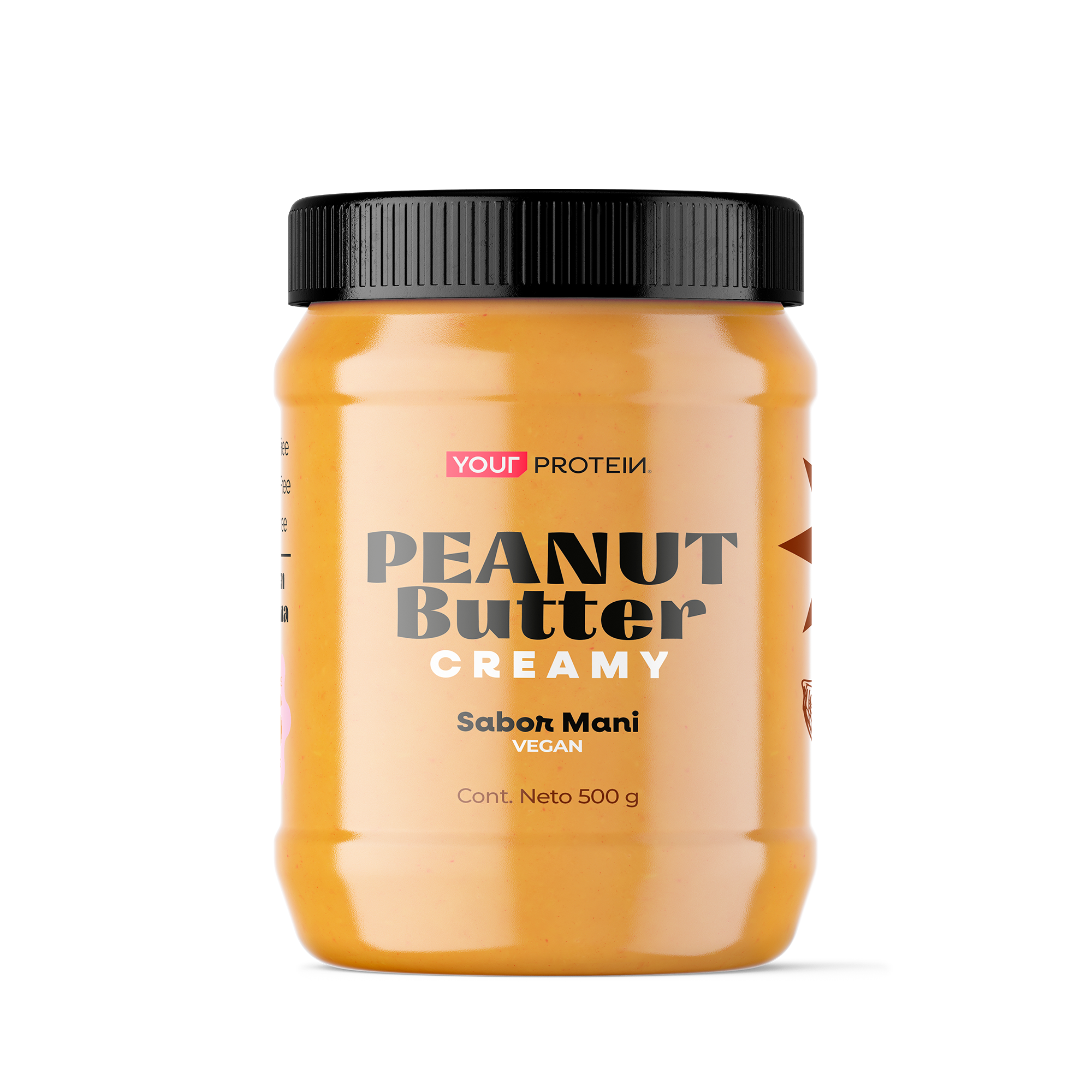 MANTEQUILLA DE MANI CREAMY 500GR - YOUR PROTEIN-0
