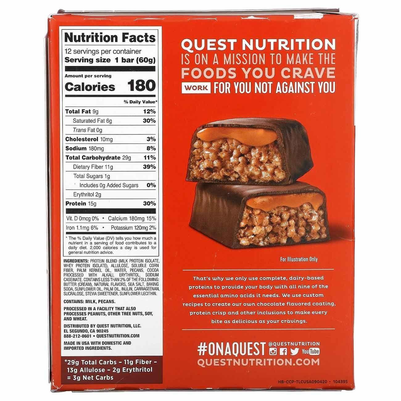 Quest hero protein bar - box 12 barras-2