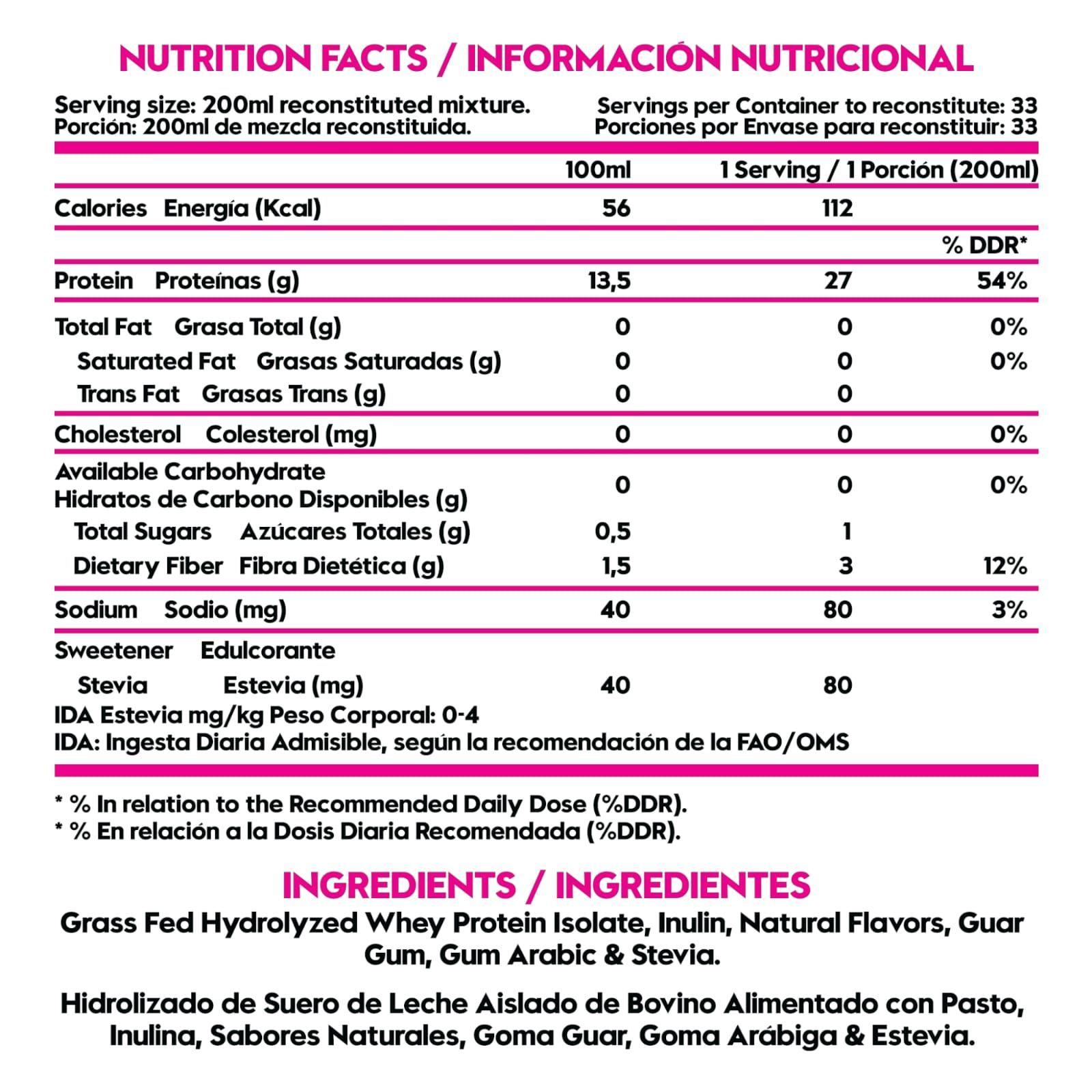 PROTEINA HIDROLIZADA DULCE DE LECHE 2,3 LB + CREATINA 40 SV CANDY POP-1