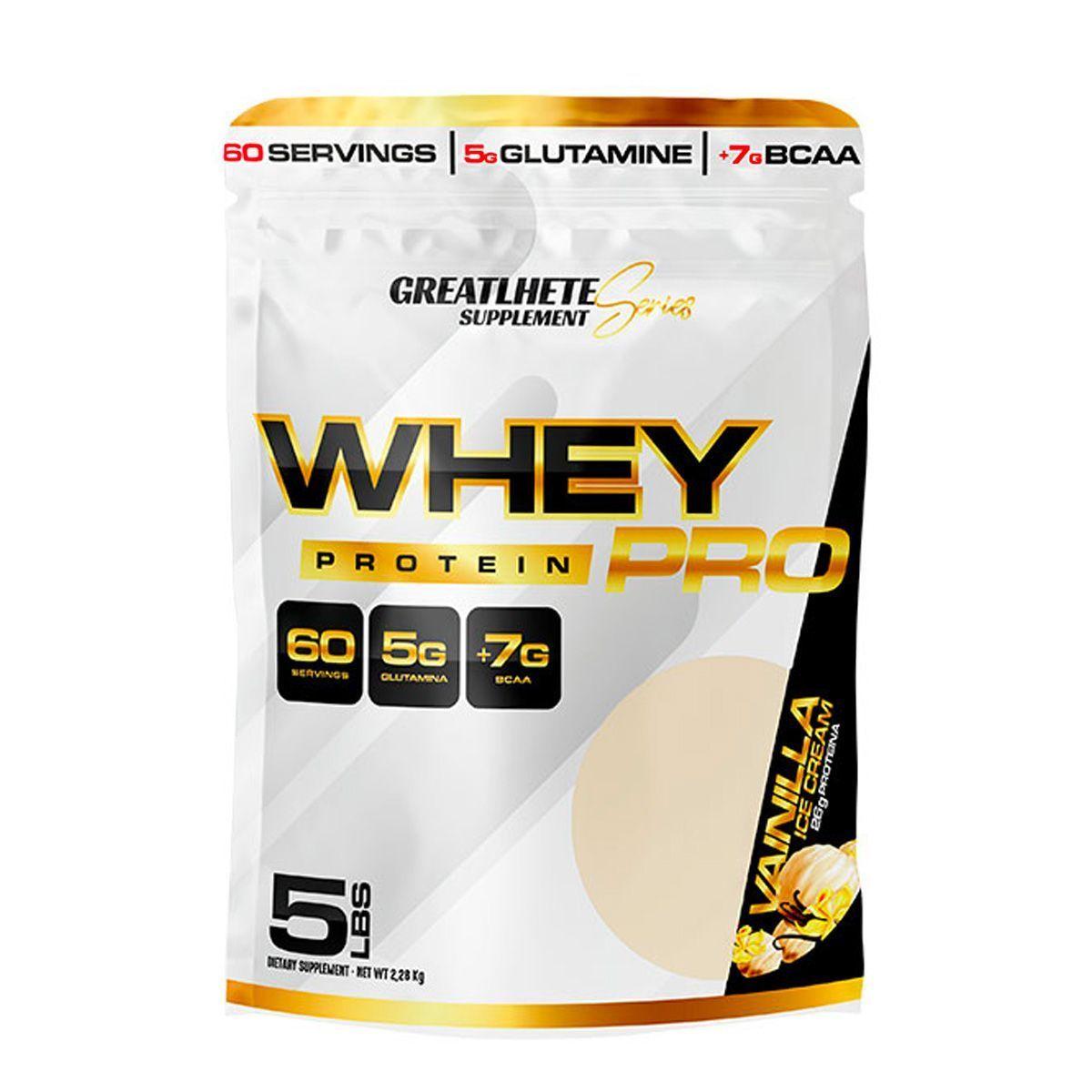 WHEY PROTEIN PRO 5LB - GREATLHETES -  VAINILLA ICE CREAM-0