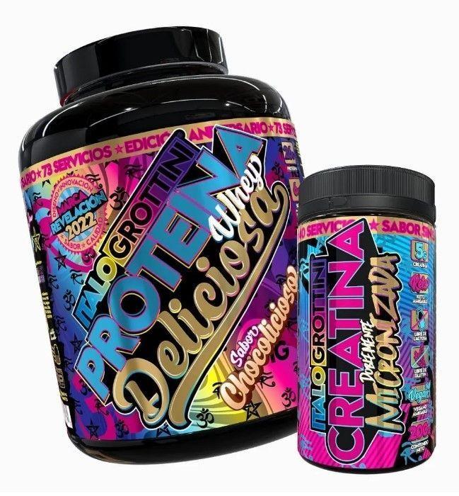 Proteina Whey Deliciosa Chocoliciosa + Creatina 40 Serv-0