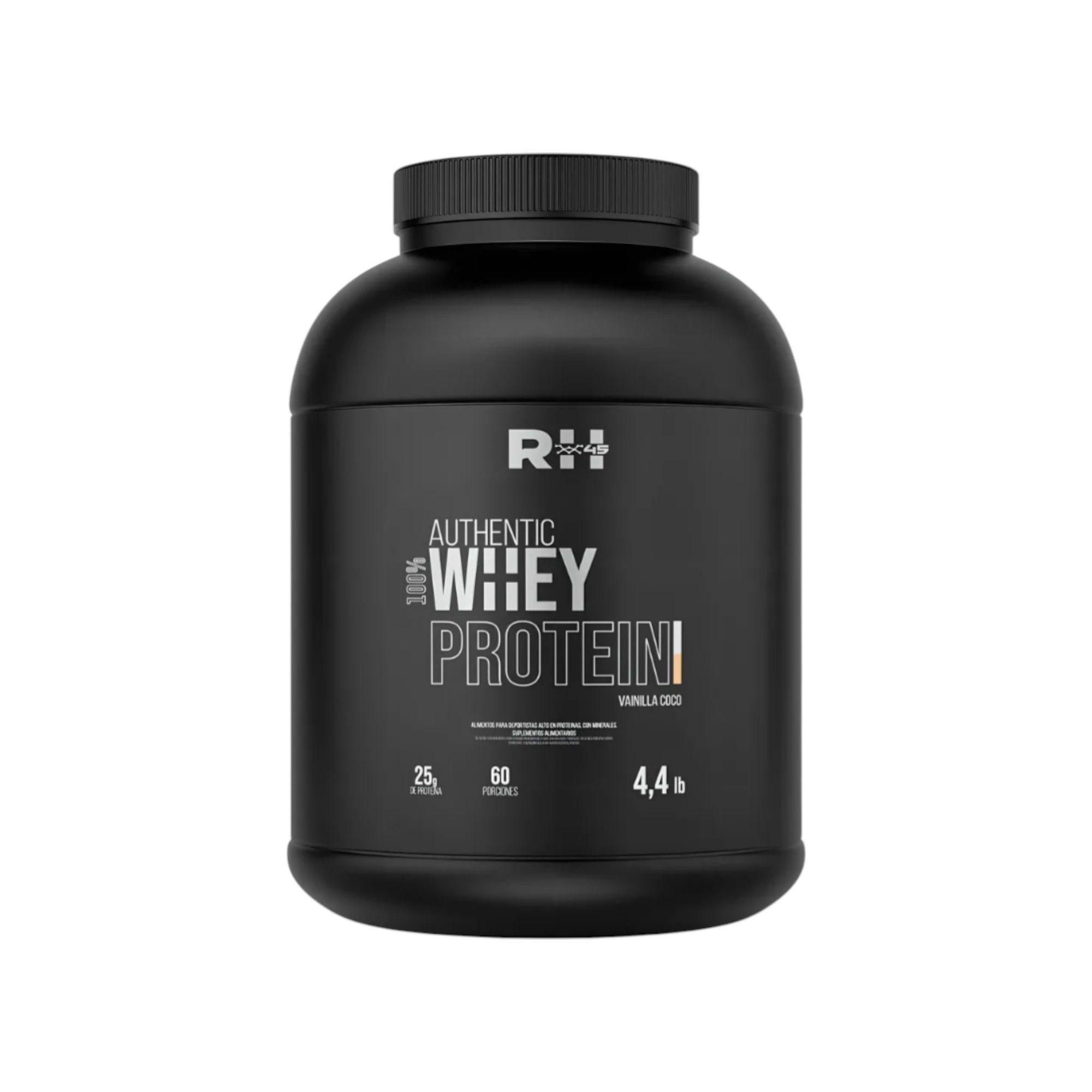 Proteina Authentic 100% Whey Protein 4,4lb 60 Sv - Rh45-2