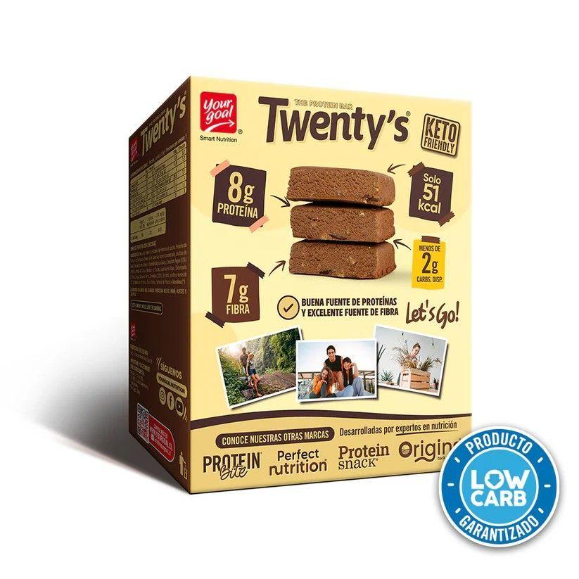 Box 5 Barritas Twenty's Mini Chocolate Brownie - Your Goal-3
