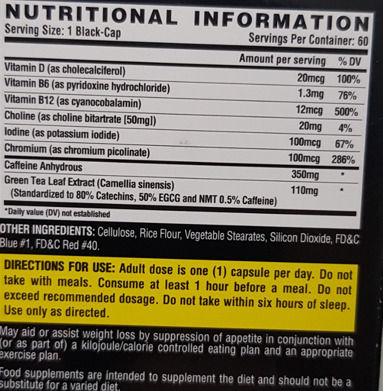 Pack Lipo6 black training 60 serv. + lipo6 black intence nutrex-1