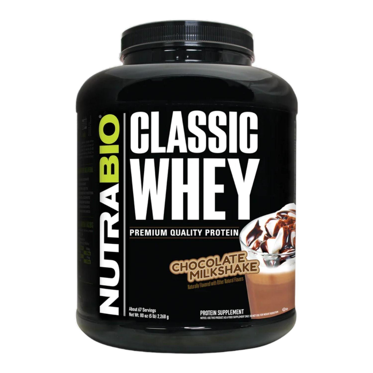 PROTEINA WHEY - NUTRABIO -65SV -CHOCOLATE MILSHAKE-0
