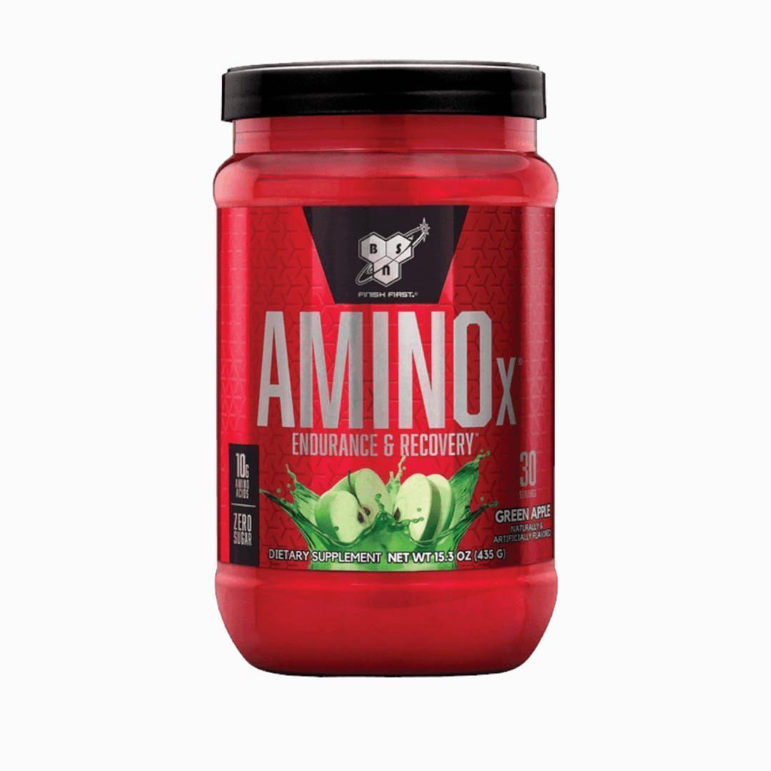 AMINO X 435GR - 30 SERVICIOS - BSN -  GREEN APPLE-0