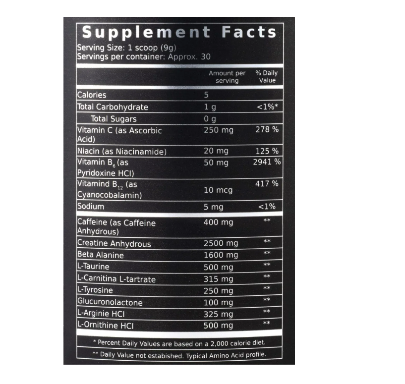 Pre Entreno G10 Xplosive - Kiffer - Fruit punch-1