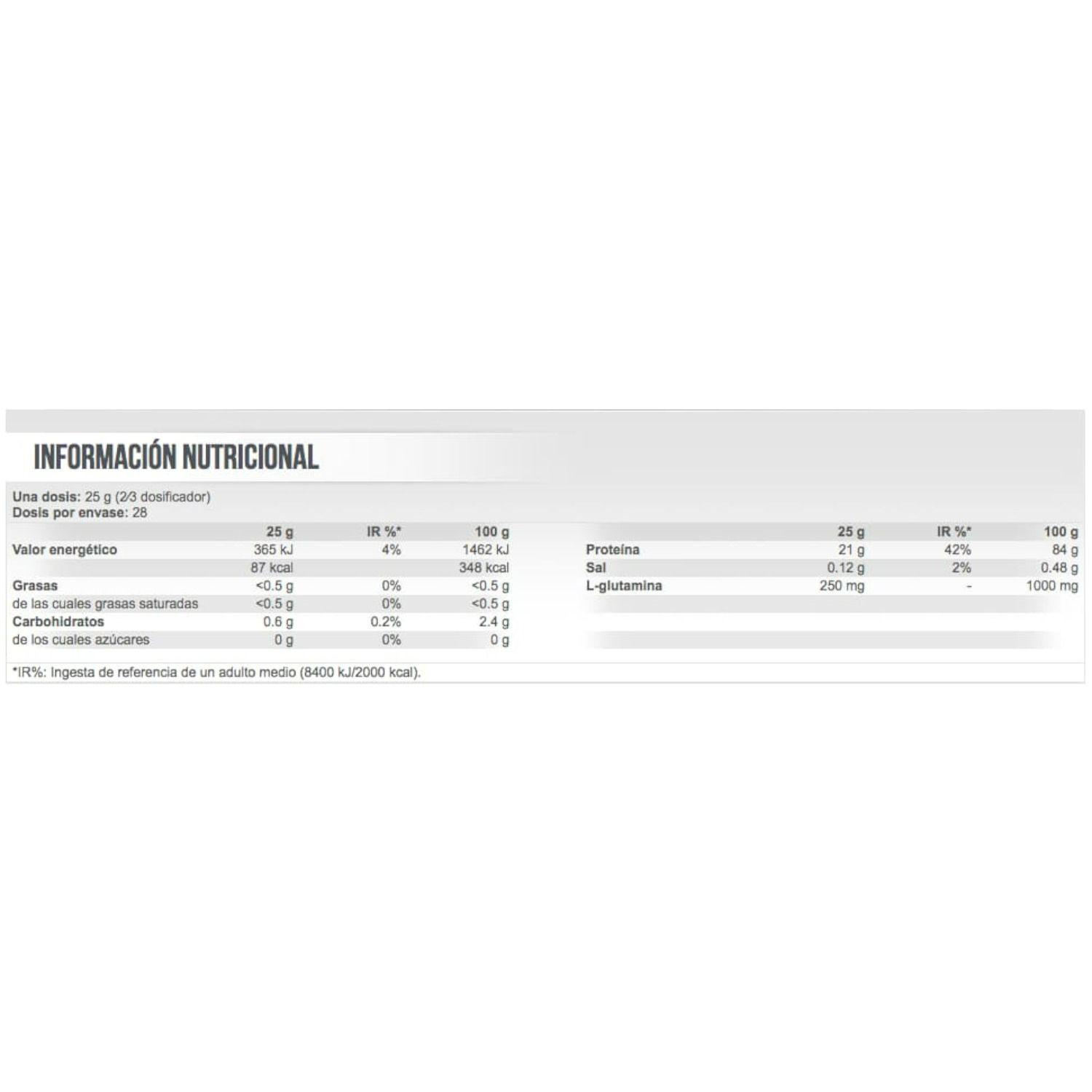 Proteína 100 Whey isolate 2kg - 80 servicios -Scitec Nutrition Platano-1