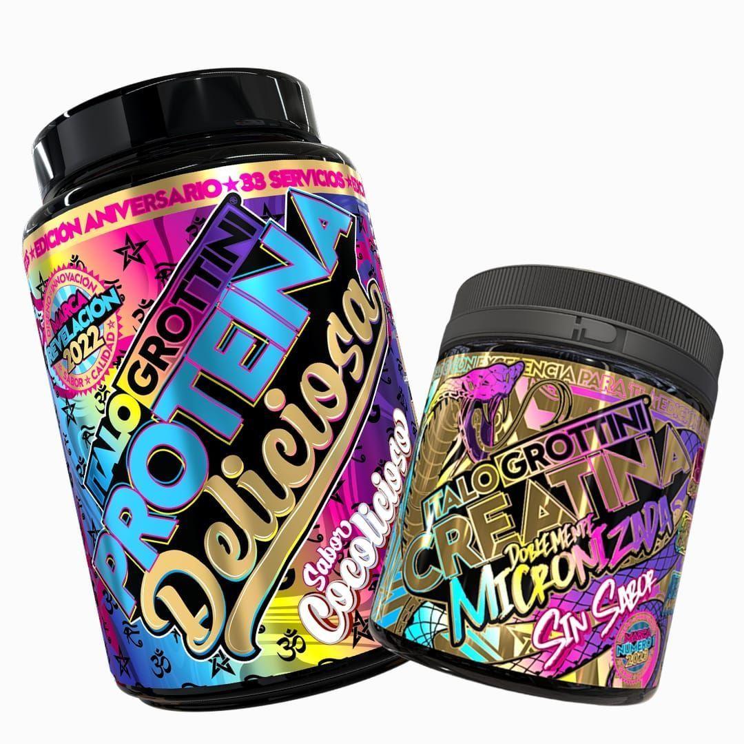 PROTEINA WHEY COCOLICIOSO 2.3 LB PACK CREATINA MONOHIDRATO 300GR 60 SV-0