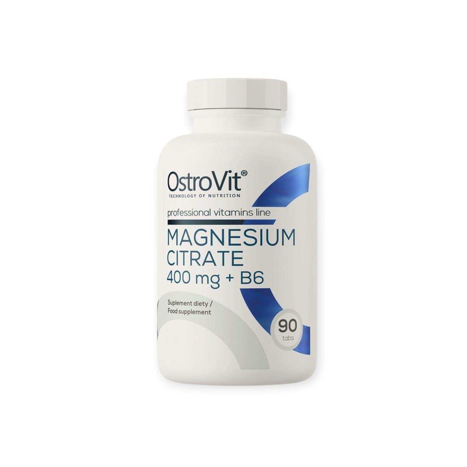 CITRATO DE MAGNESIO 400MG +B6 90 TABLETAS - OSTROVIT-0