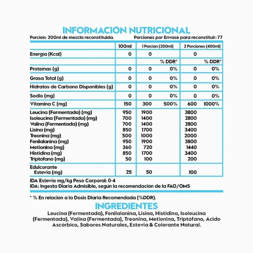 Aminoácidos & Bcaas Esenciales  + Creatina 40 Naranja-2