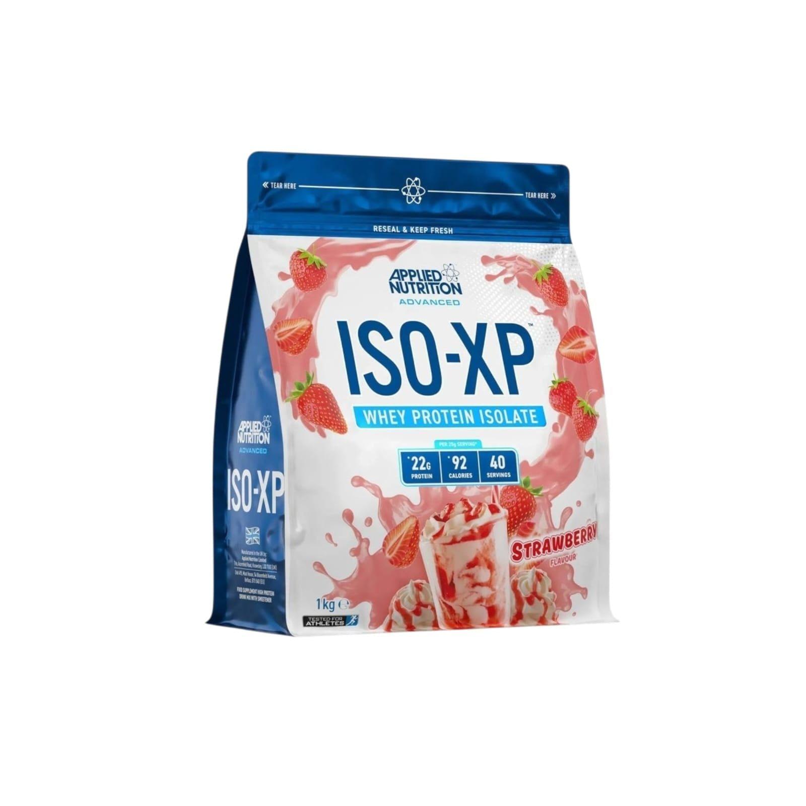 PROTEINA ISO-XP 1KG 40 SERVICIOS STRAWBERRY - APPLIED NUTRITION-0