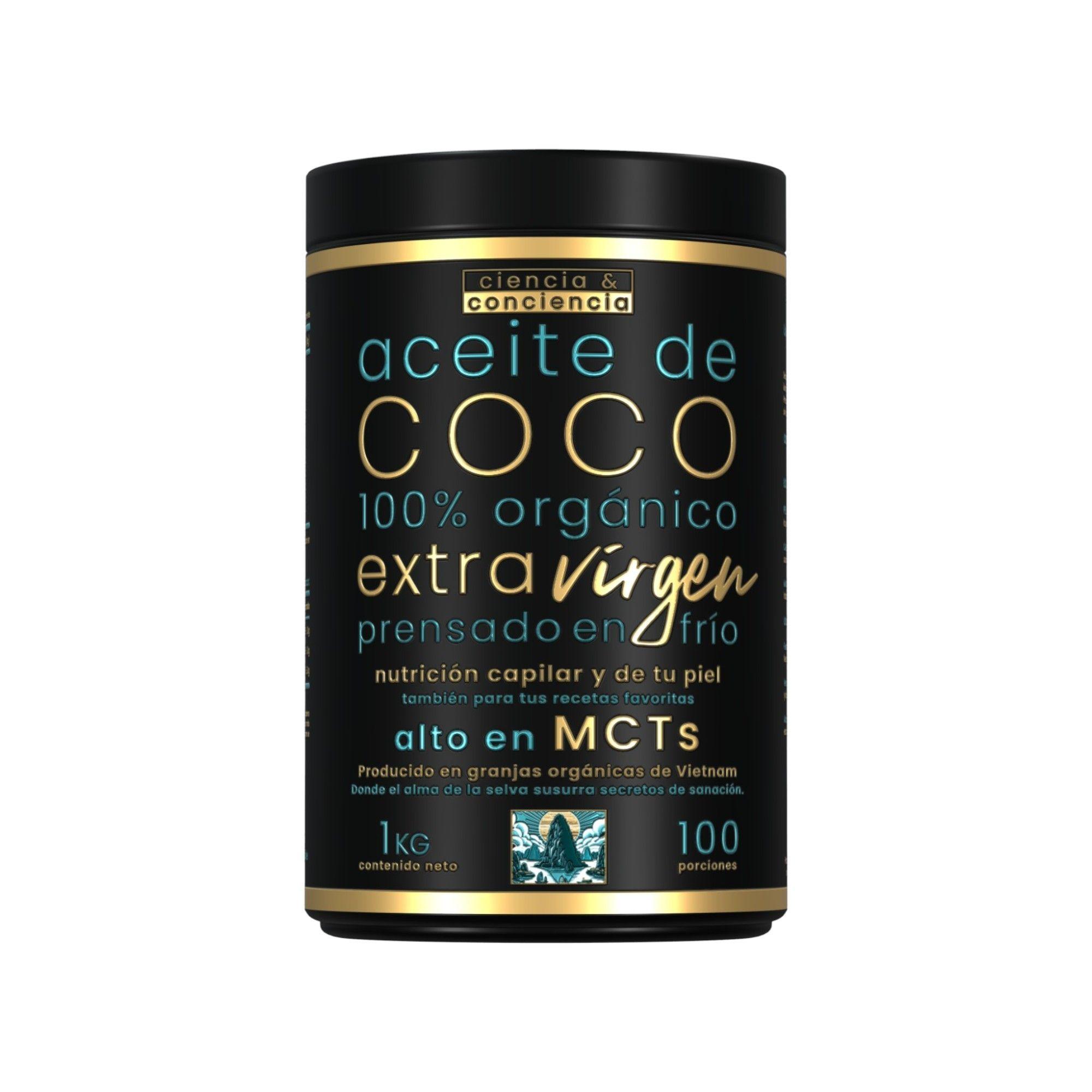 ACEITE DE COCO 100% ORGANICO - CIENCIA & CONCIENCIA-0