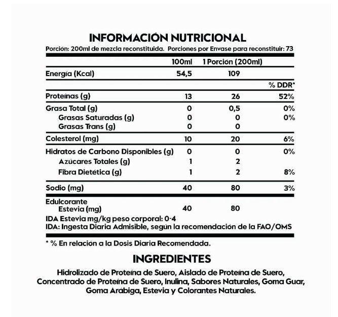 PROTEINA WHEY DELICIOSA TORTA 3 LECHES + CREATINA 40 SV CANDY POP-1