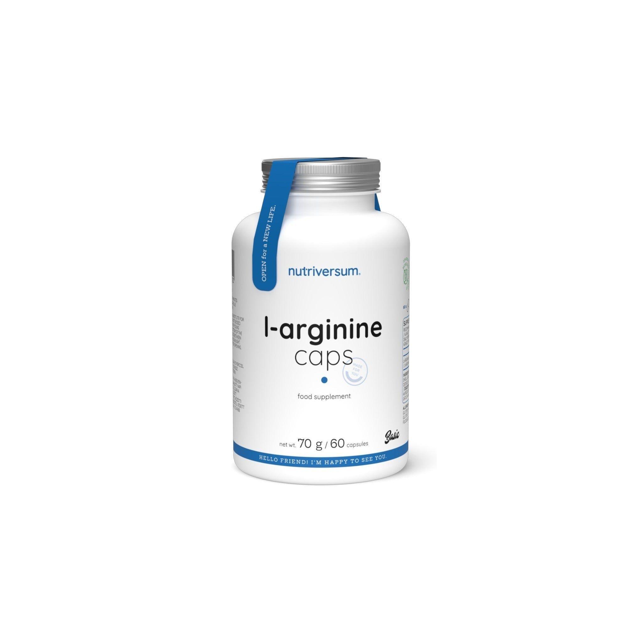 L- ARGININA 60 CAPSULAS - NUTRIVERSUM-0