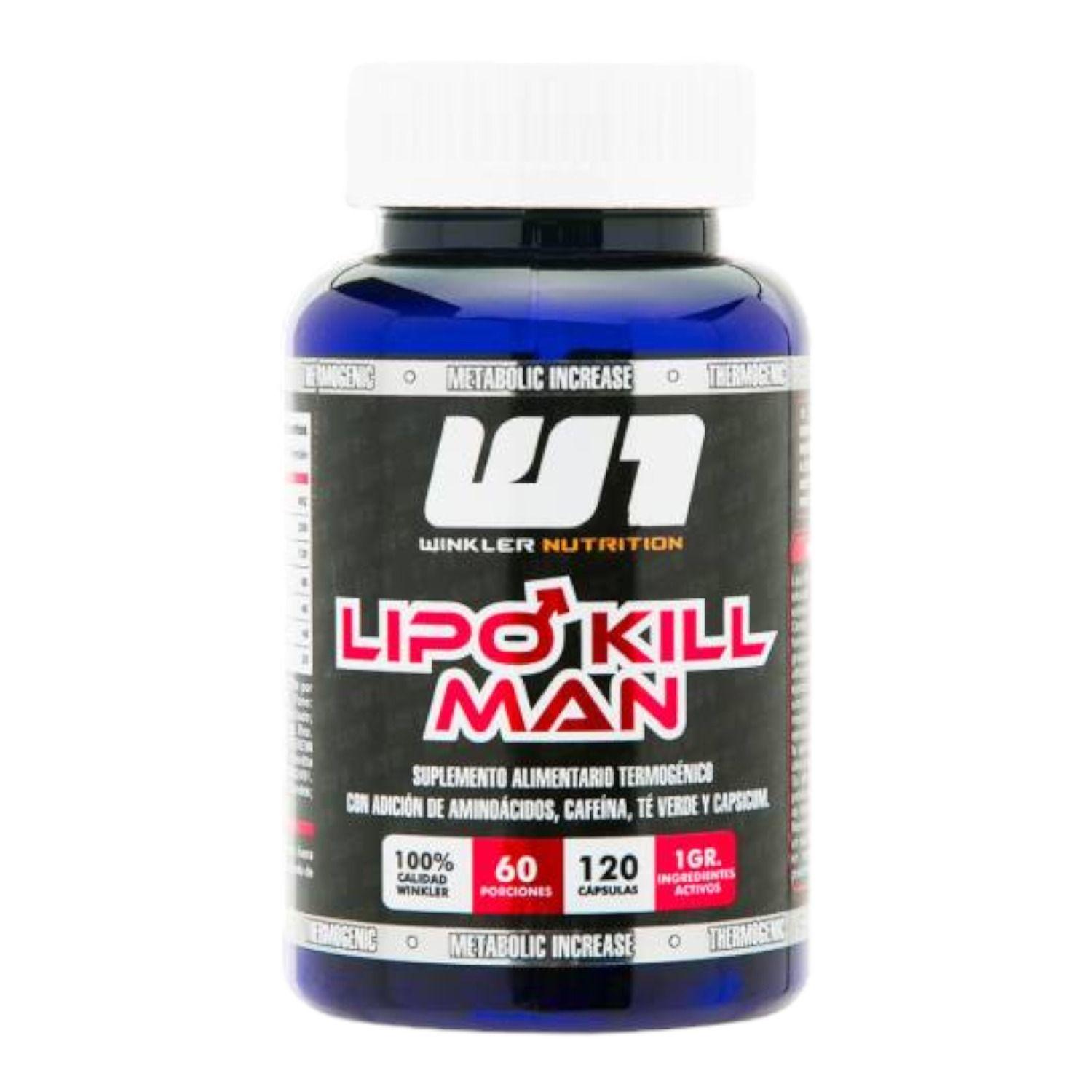 Termogénico Lipo Kill Man120 cápsulas Winkler Nutrition-0