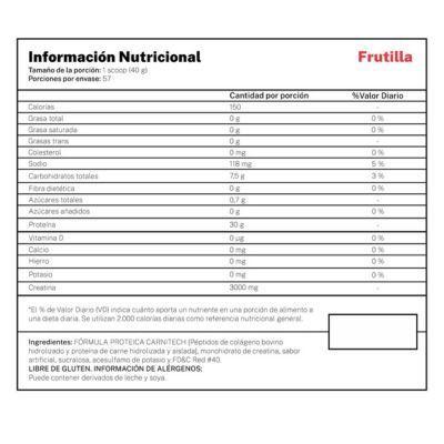PROTEINA CARNITECH 100 BEEF HIDROLIZADA Y AISLADA 5LB STRAWBERRY KIFFER-1