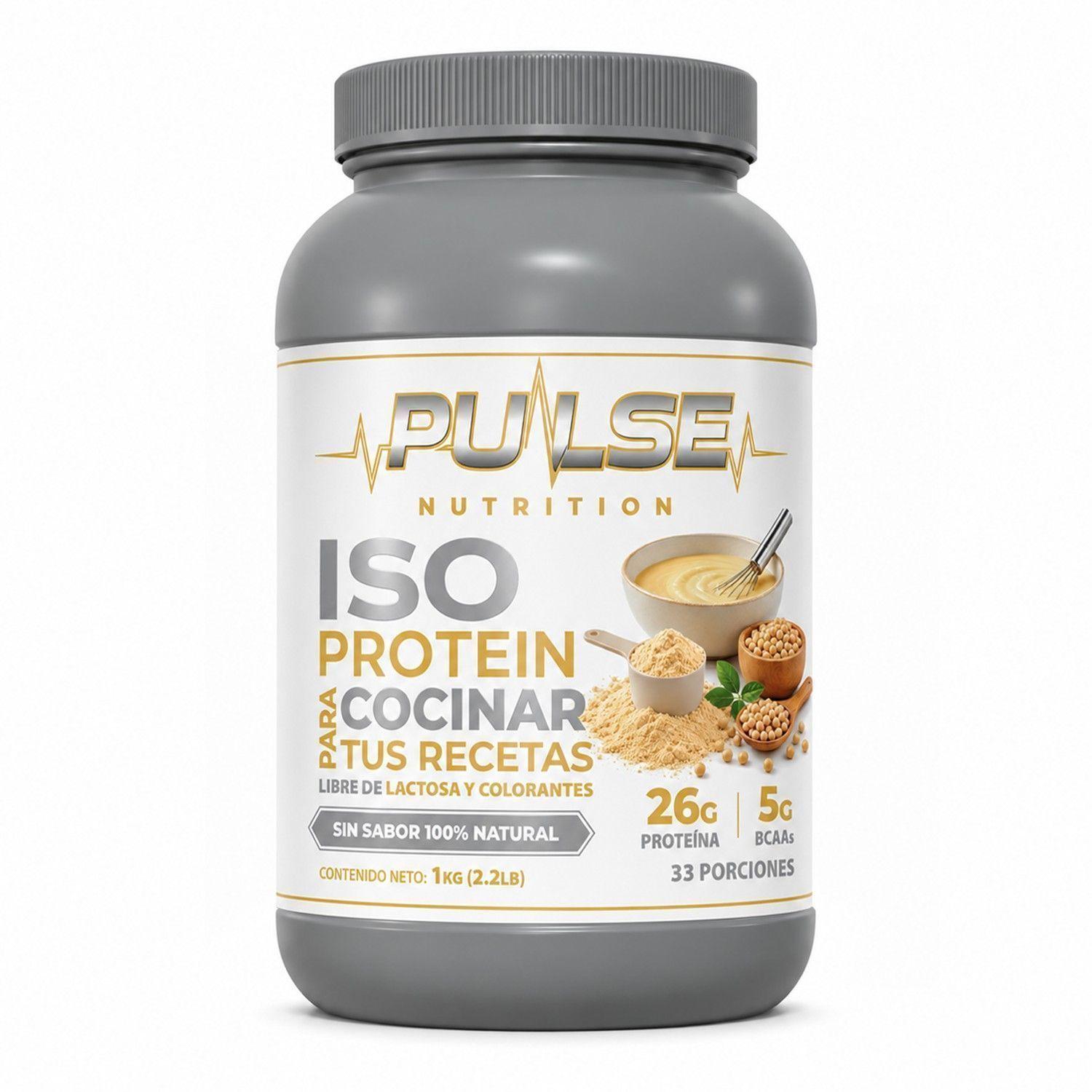 PROTEINA ISO PROTEIN PARA COCINAR 1KG - PULSE NUTRITION-0