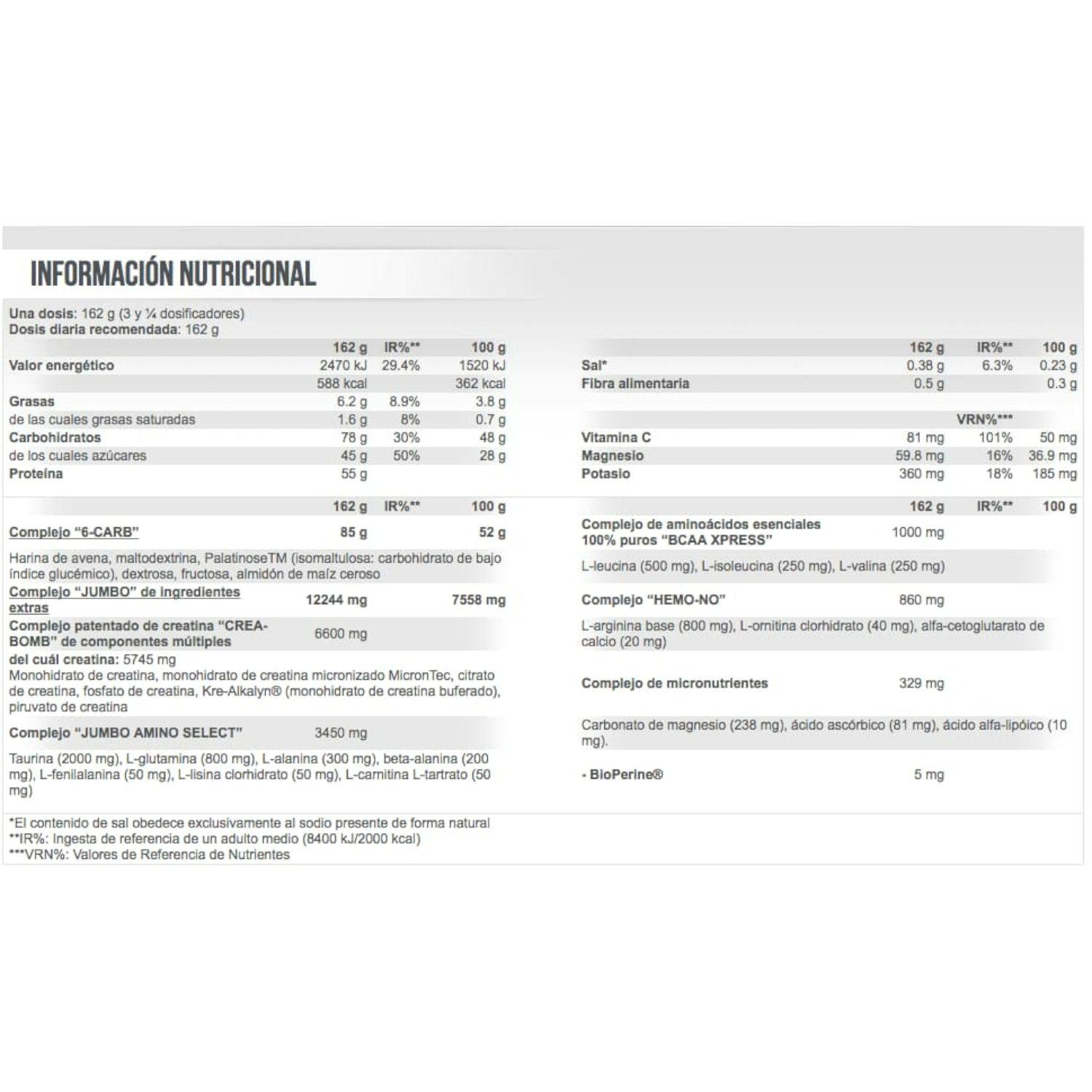 GANADOR DE PESO JUMBO 3520GR - Scitec Nutrition FRUTILLA SCITEC NUTRITION-1