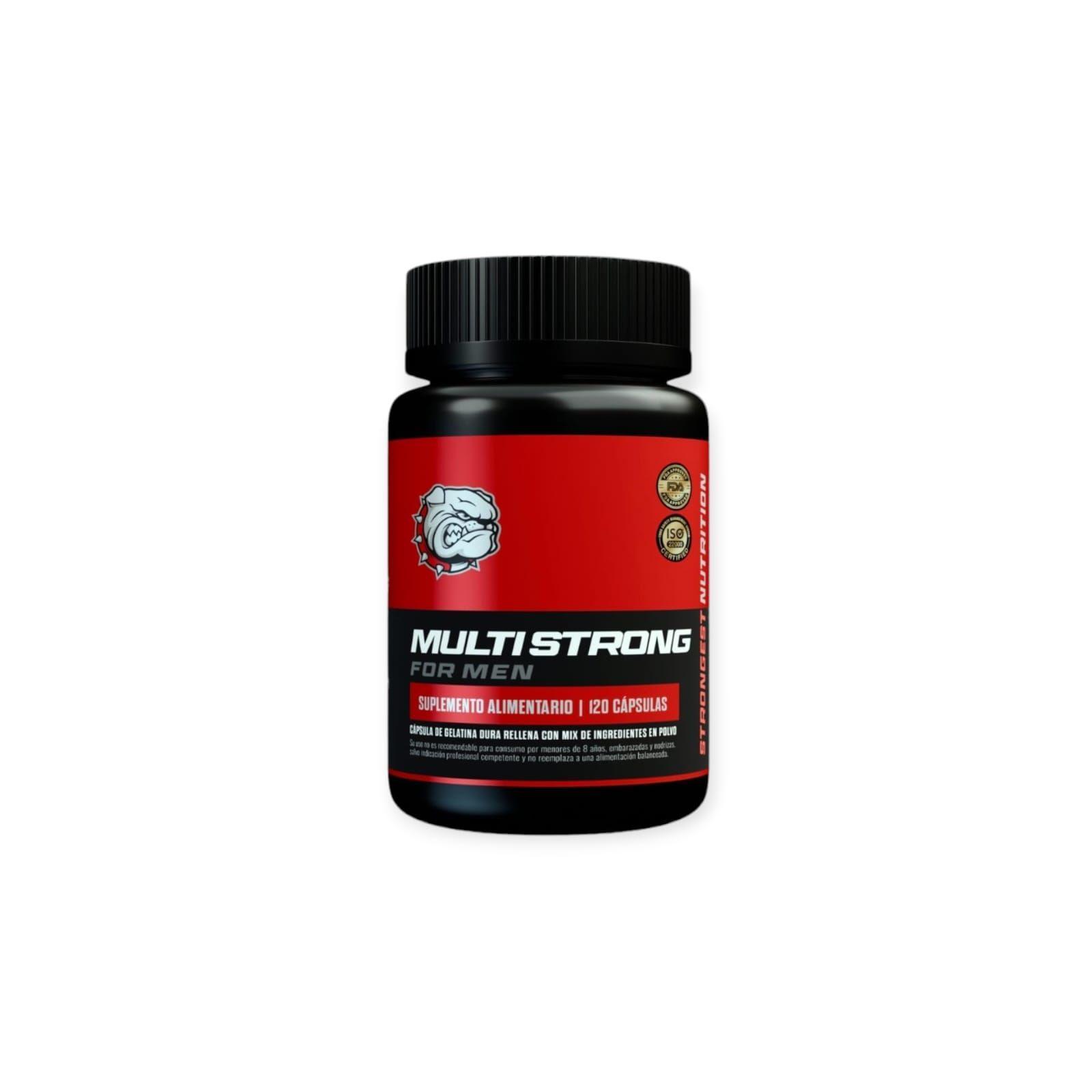 MULTIVITAMINICO FOR MEN 120 CAPSULAS - STRONGEST-0