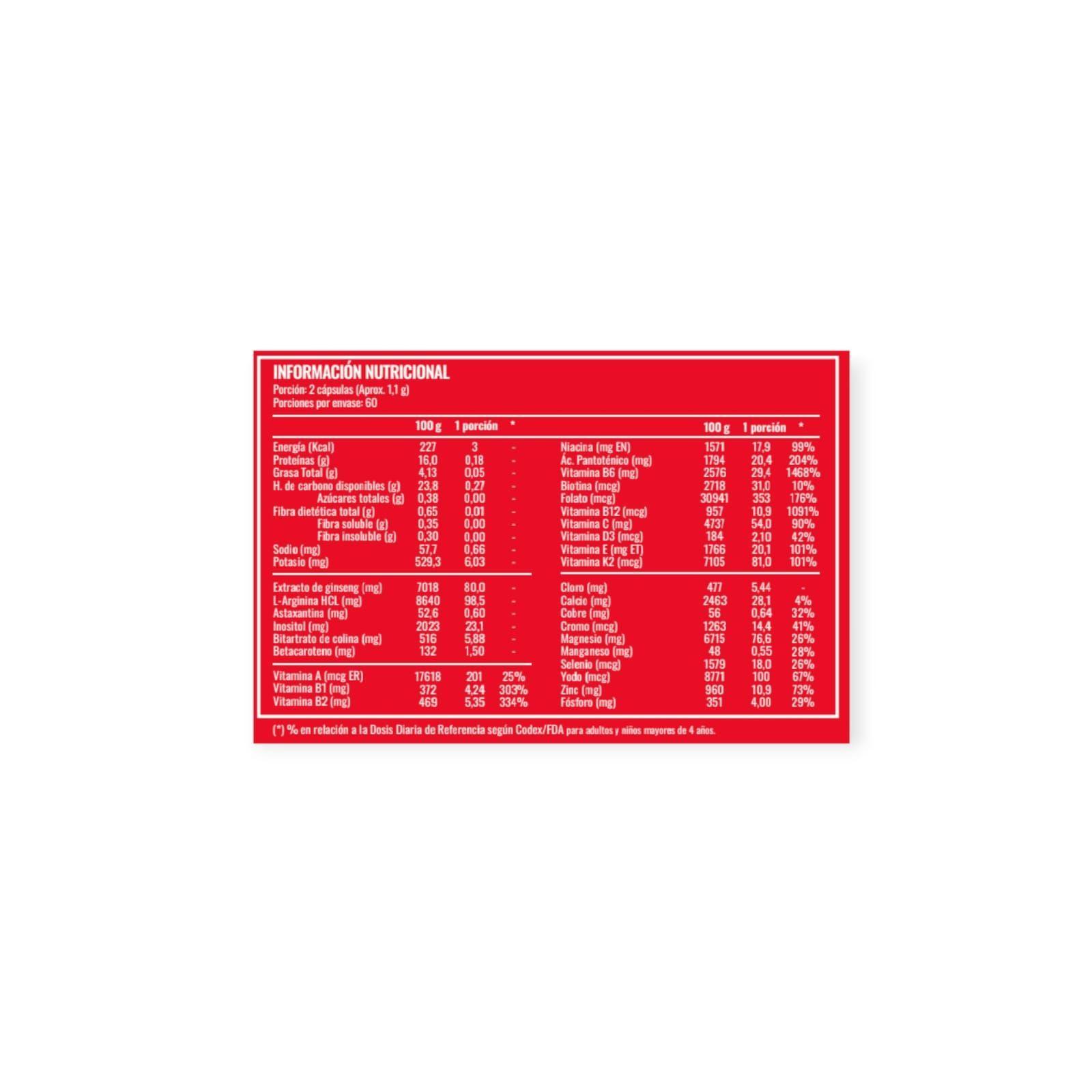 MULTIVITAMINICO FOR MEN 120 CAPSULAS - STRONGEST-1