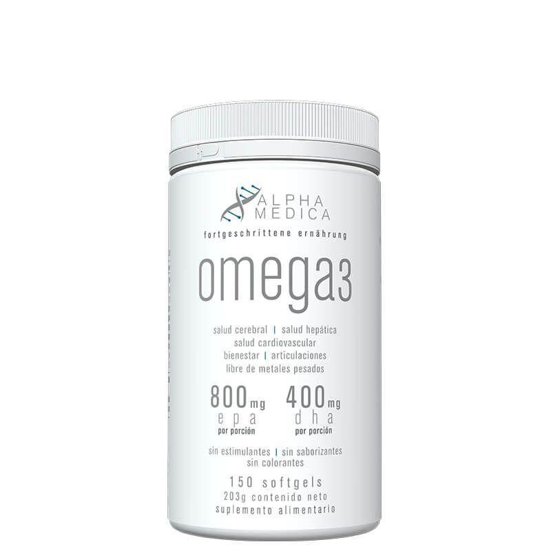 OMEGA 3 EPA DHA 150 SOFTGELS - ALPHA MEDICA-0