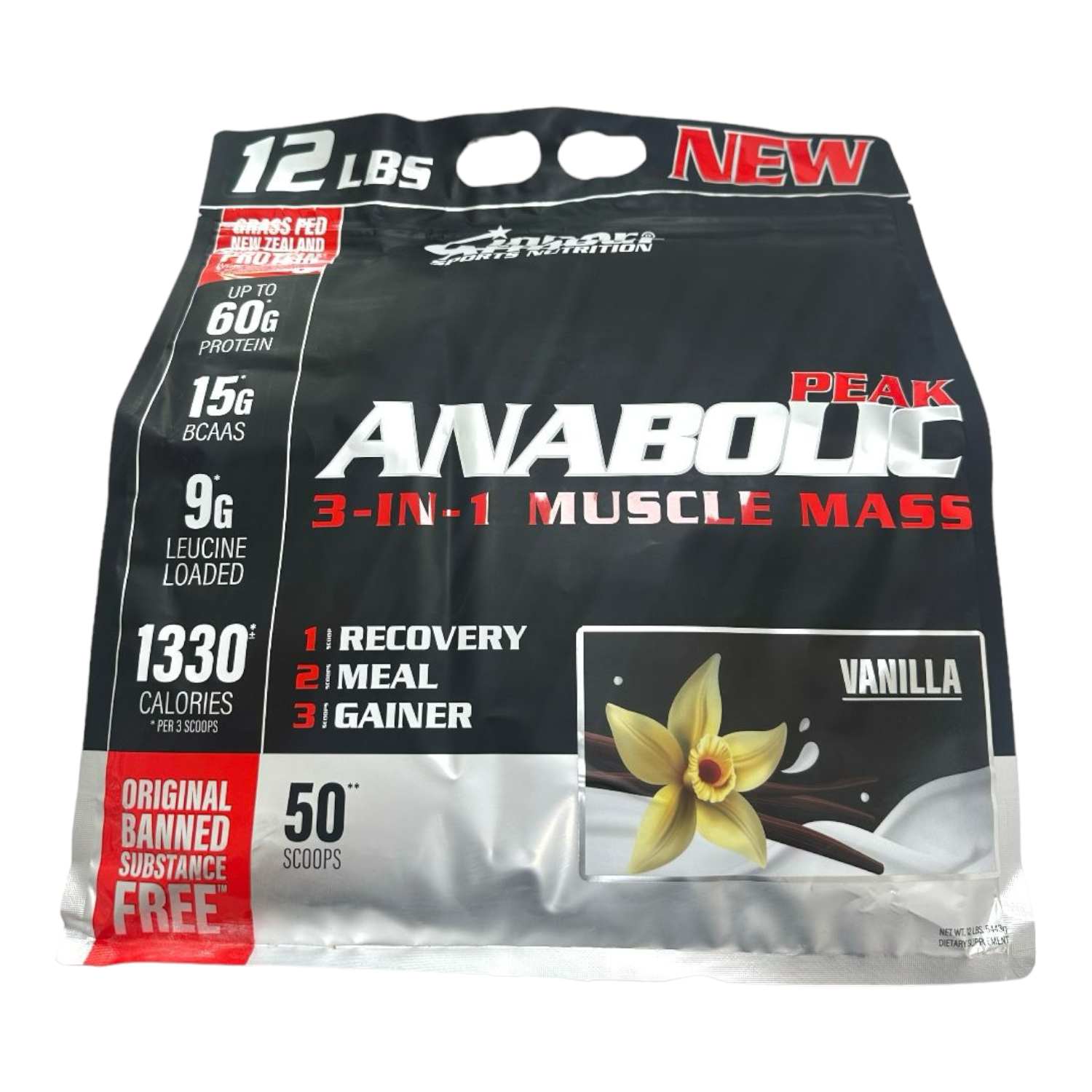 GANADOR DE MASA ANABOLIK PEAK 12LB VAINILLA  INNER ARMOUR-0