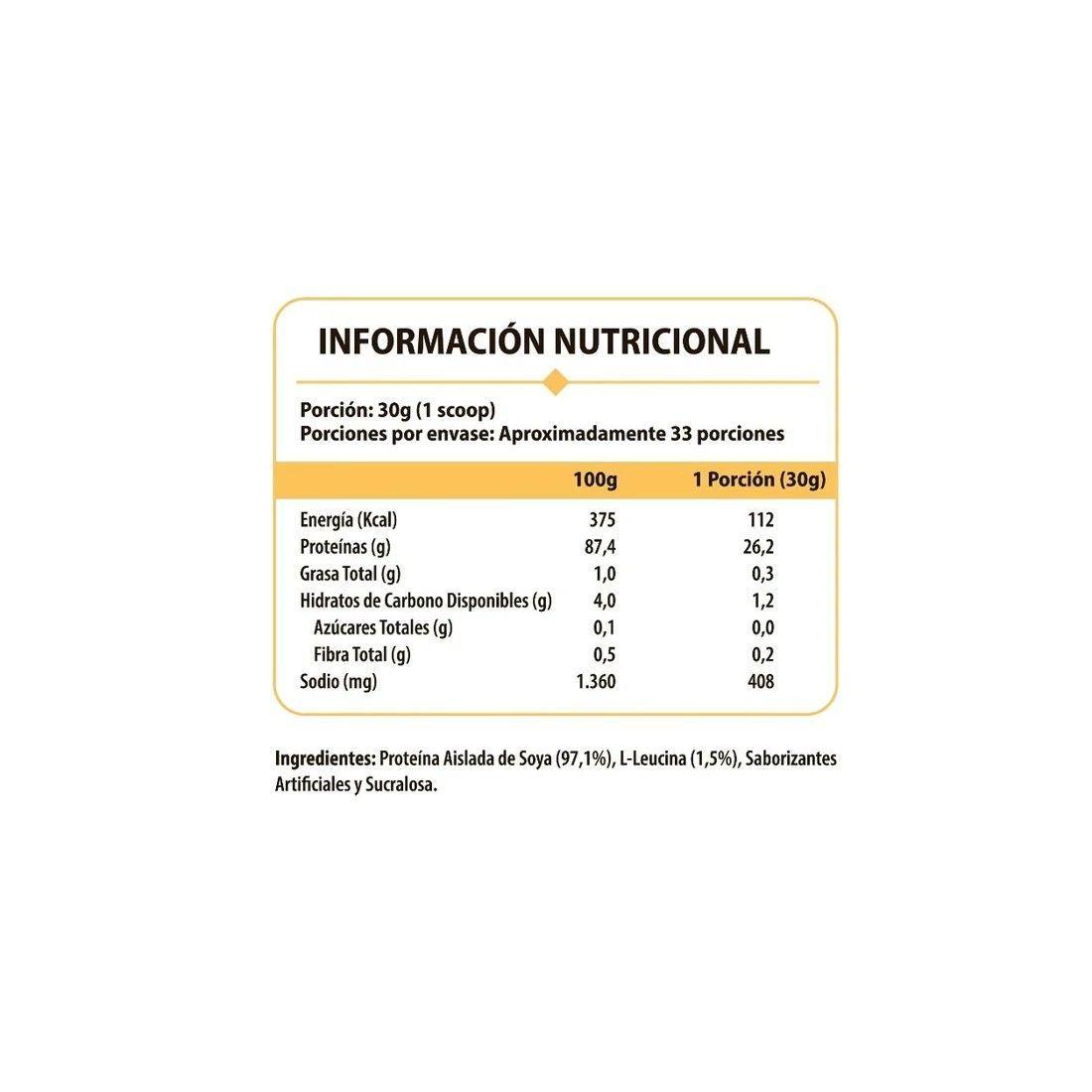 PROTEINA ISO SHAKE 2.2LB 33 SERVICIOS MANTEQUILLA DE MANI COCO- PULSE NUTRITION-1
