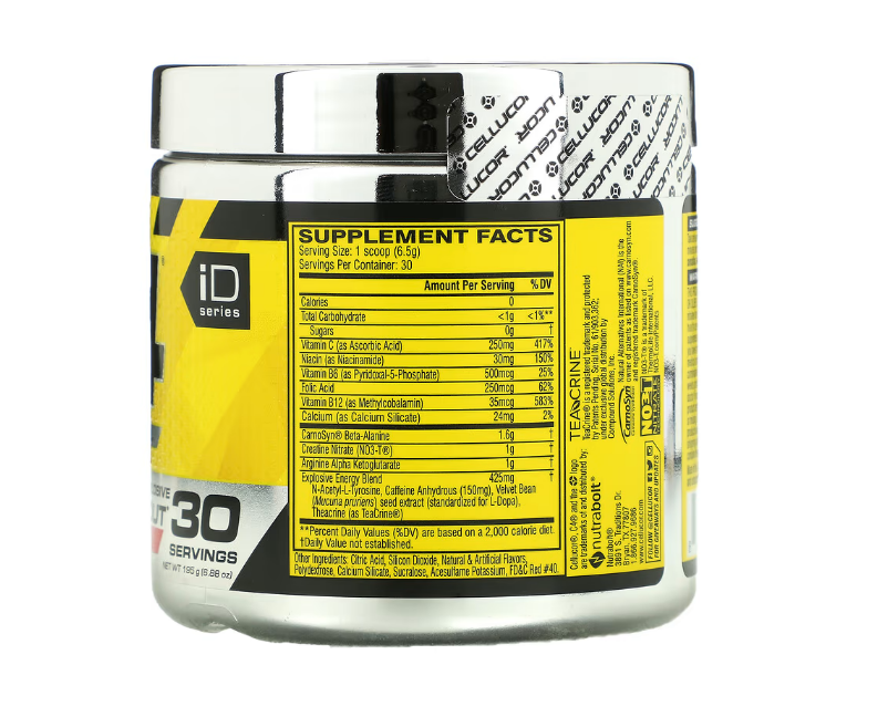 C4 - 30 SERVICIOS 315gr - CELLUCOR - Fruit Punch-1