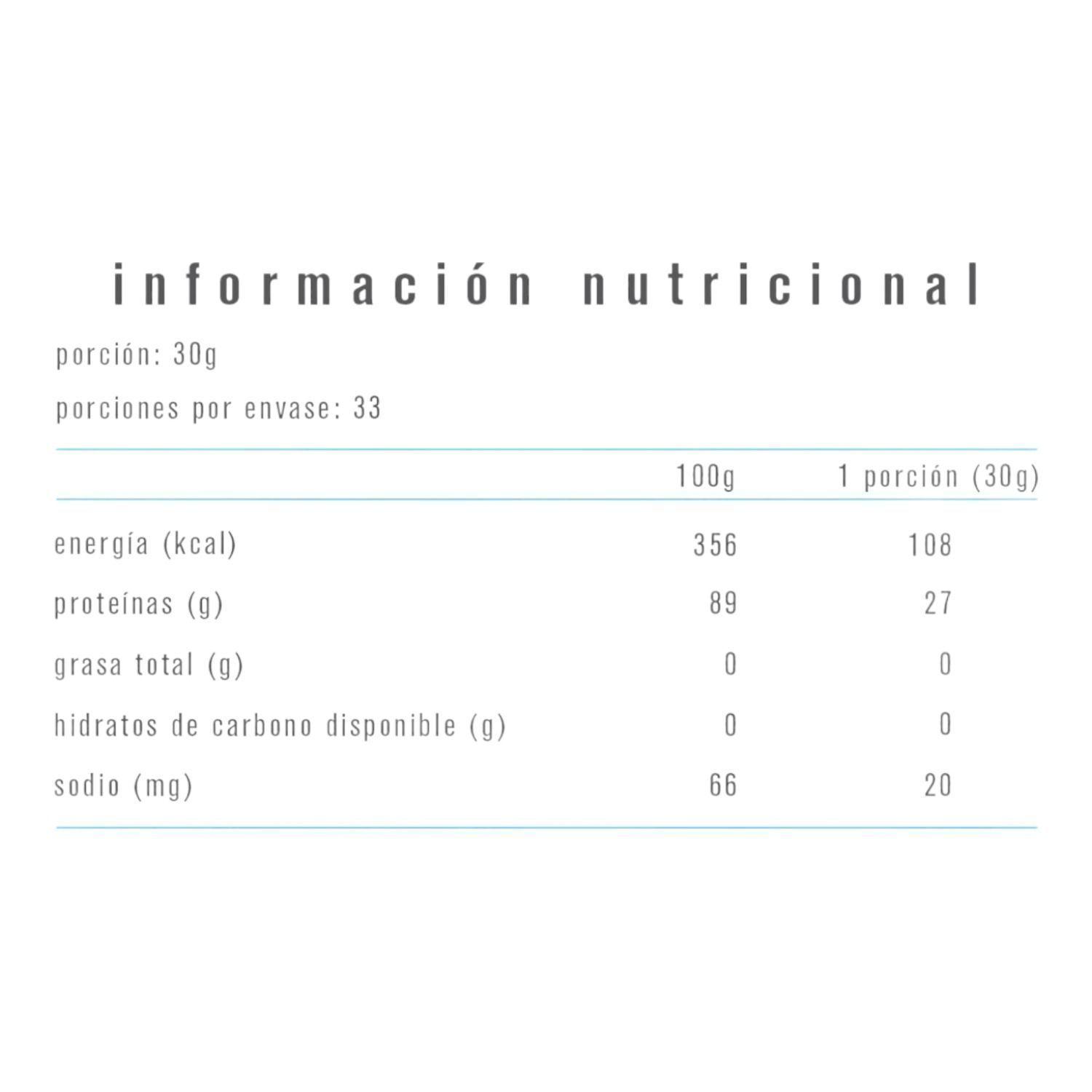 PROTEINA 100% WHEY PROTEIN ISOLATE 1KILO 33 SV - ALPHA MEDICA-2