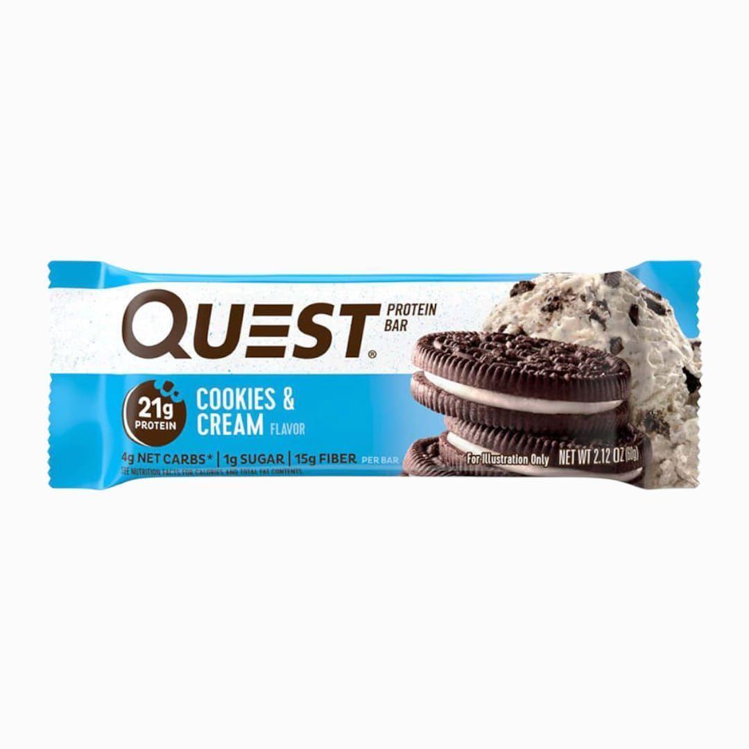 Barra De Proteína Quest cookies & cream 21gr De Proteína-0