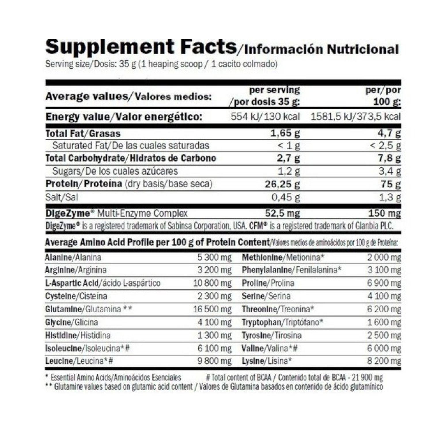 Whey Pro Fusion Amix 2.2 lbs Chocolate-1