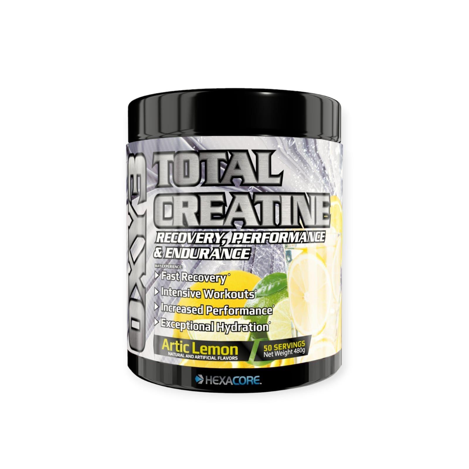 CREATINA TOTAL OXY 3 480GR 50 SV ARTIC LEMON - HEXACORE-0