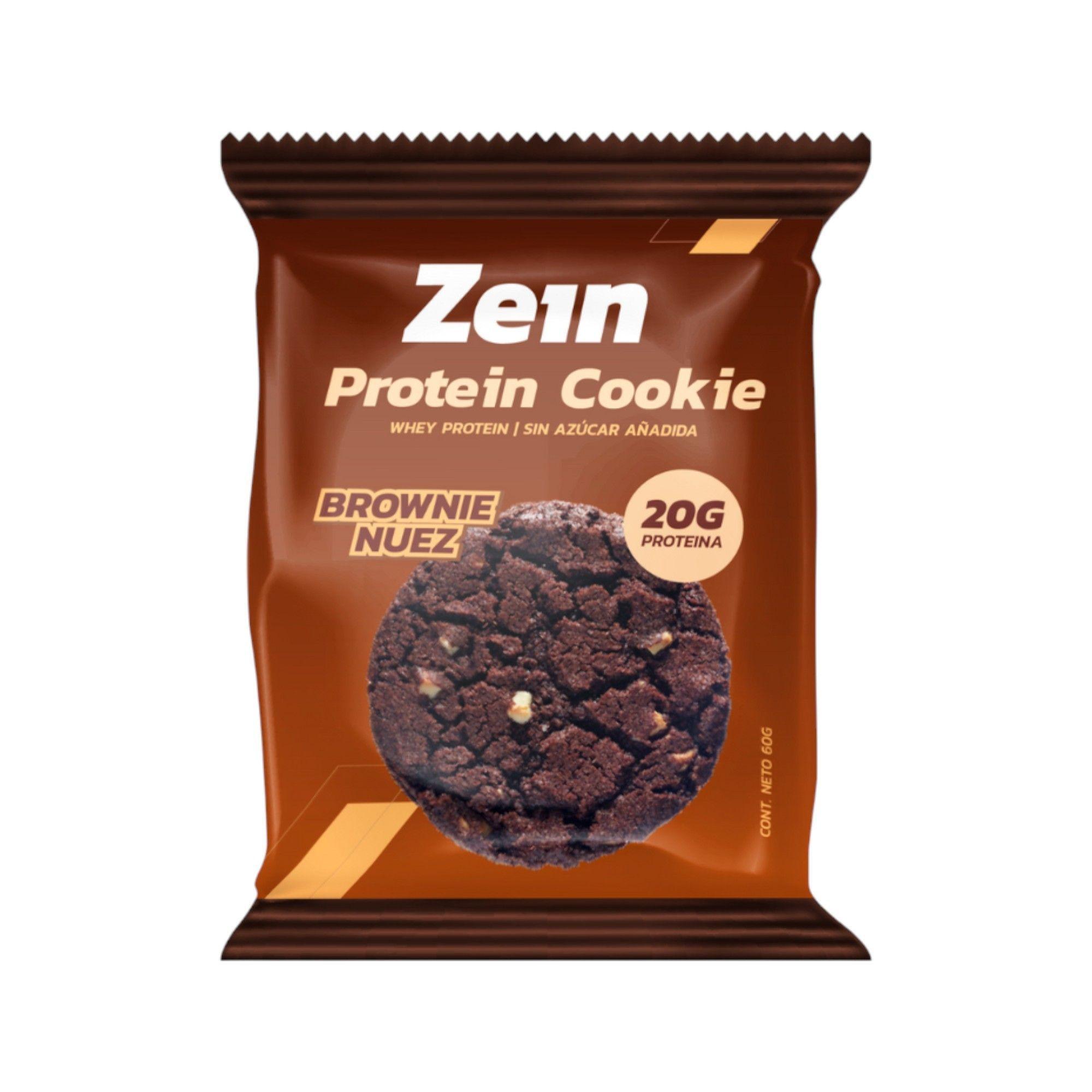 GALLETON PROTEIN COOKIE 20GR PROTEINA BROWNIE NUEZ ZEIN-0
