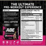 PRE ENTRENO ABE ULTIMATE 200MG CAFEINA 30 SERVICIOS SOUR APPLE - APPLIED NUTRITION-2
