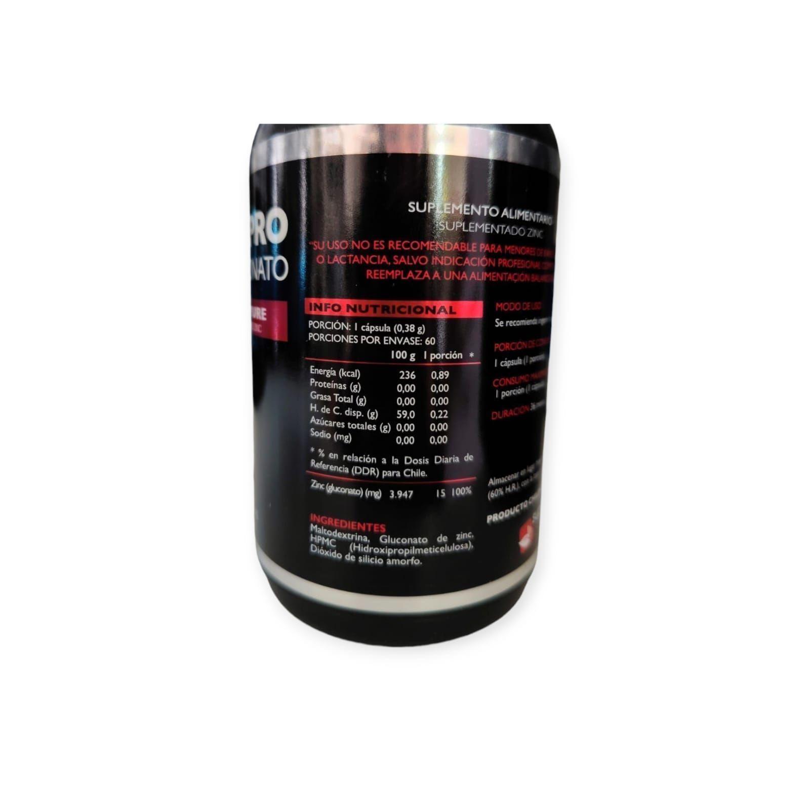 ZINC PRO 60 CAPSULAS - MY NUTRITION-2