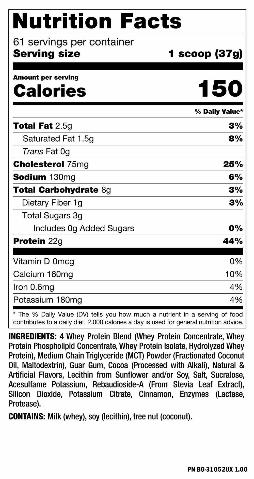 PROTEINA MUTANT WHEY - 5 LIBRAS - CHOCOLATE TRIPLE-1