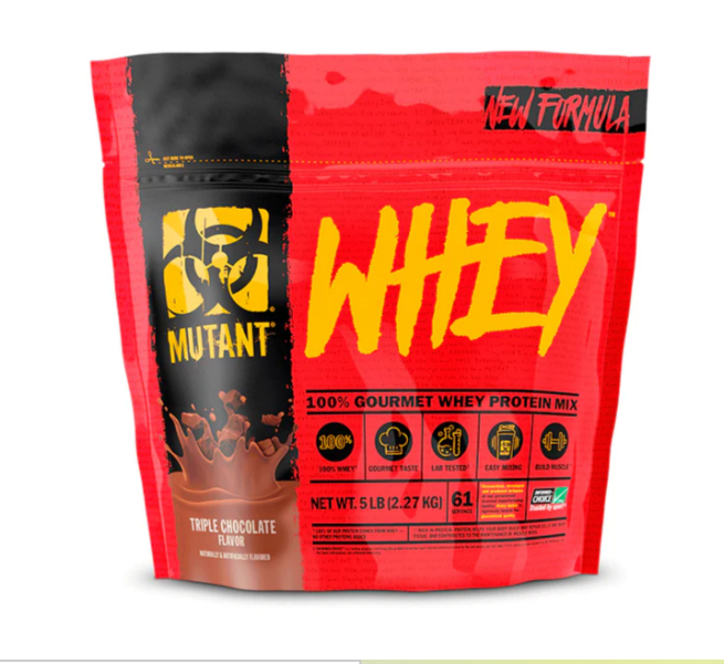PROTEINA MUTANT WHEY - 5 LIBRAS - CHOCOLATE TRIPLE-0