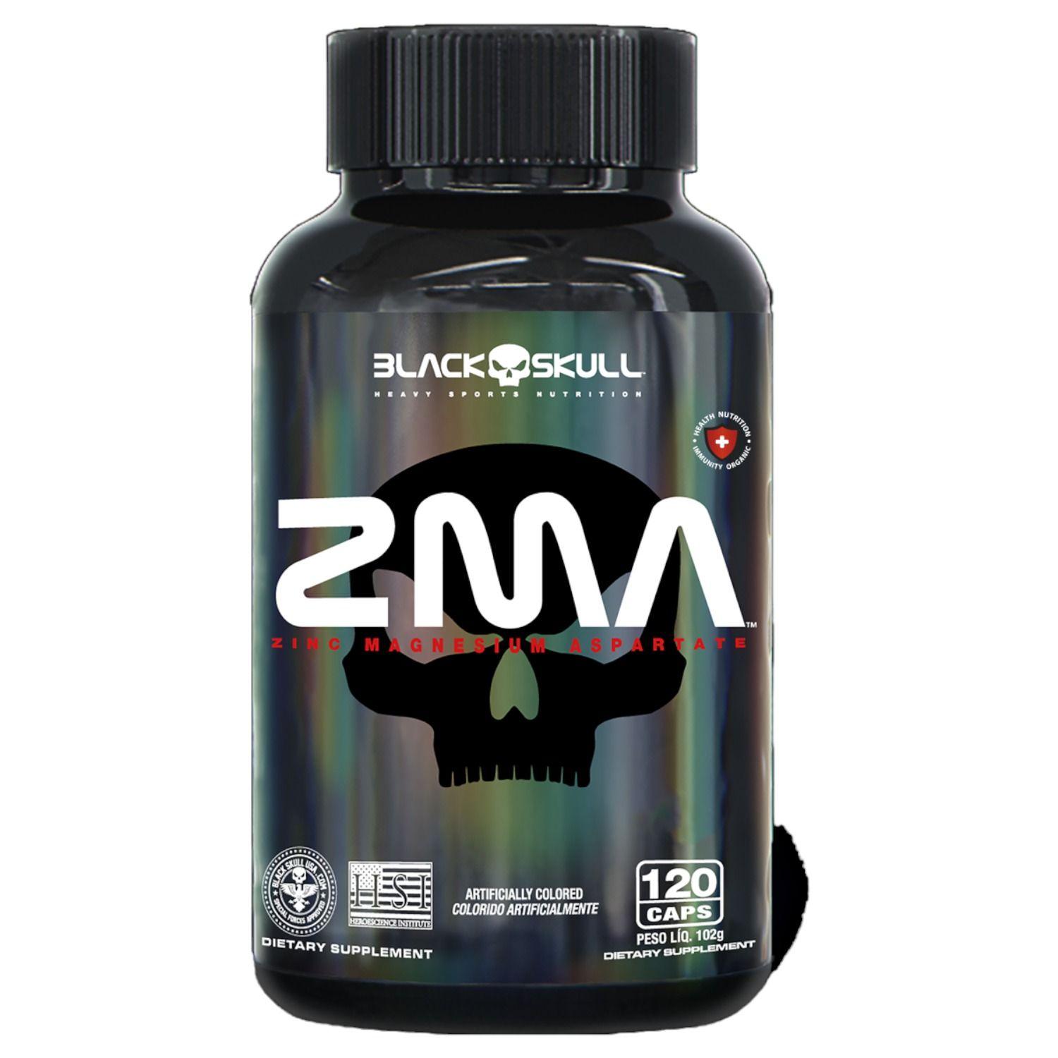 ZMA - 120 caps - Black Skull-0