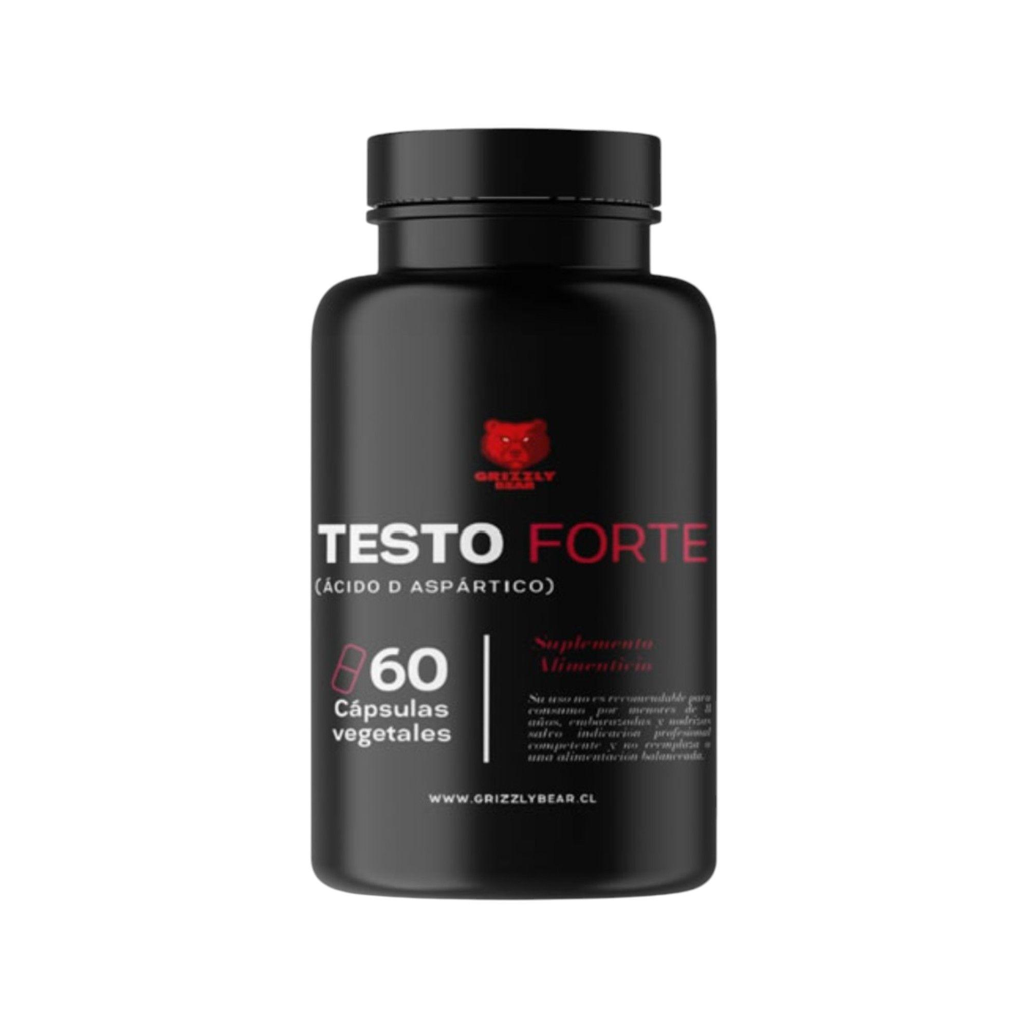 TESTO FORTE 60 CAPSULAS - GRIZZLY BEAR-0
