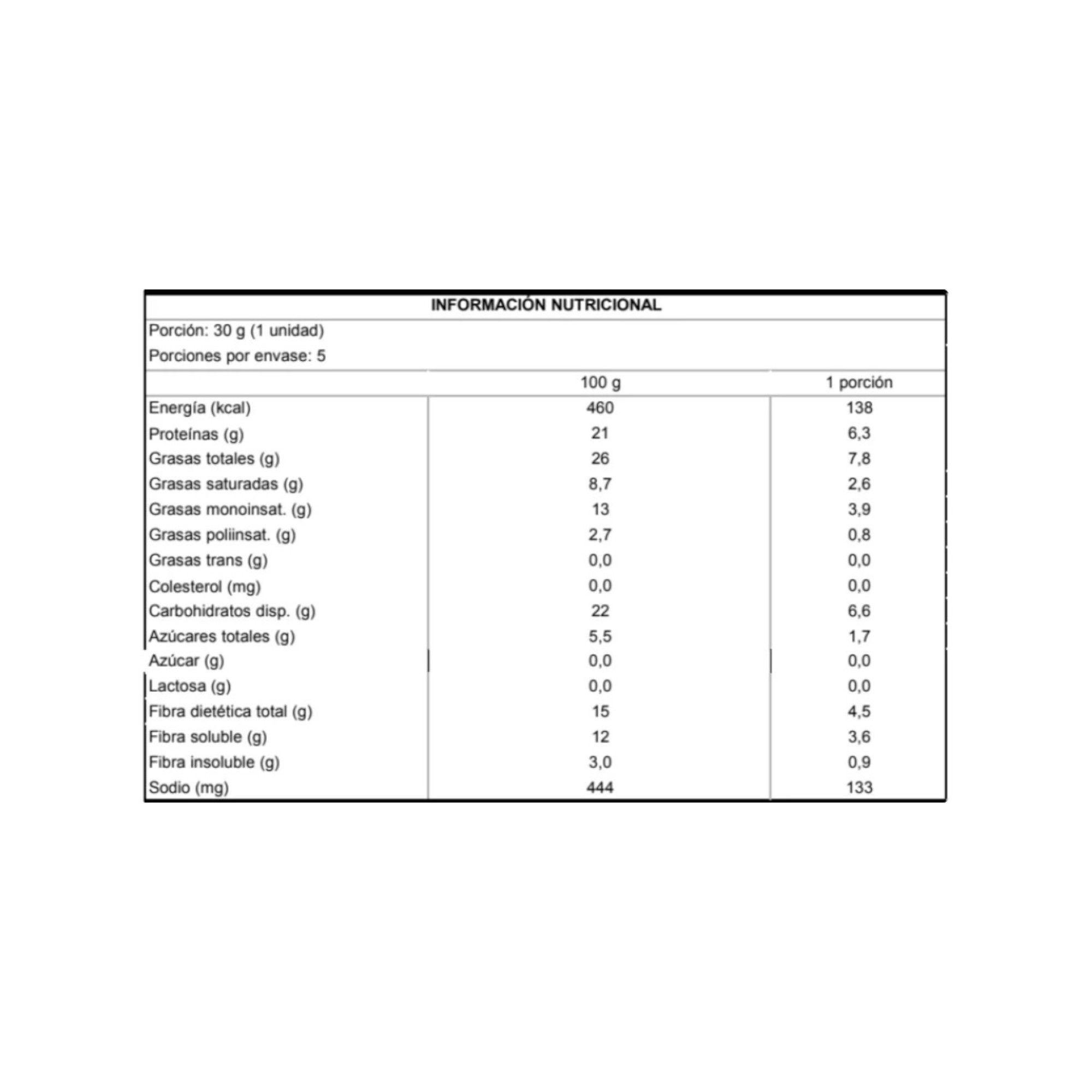 BARRAS DE PROTEINA NOT SQUARES 5 UNIDADES PEANUT BUTTER - NOTCO-4