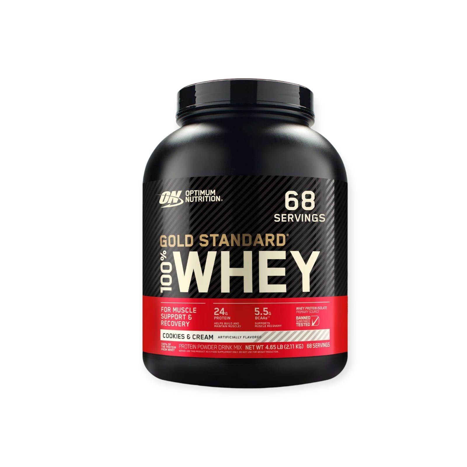 PROTEINA GOLD STANDARD 100% WHEY 5LB COOKIES  - OPTINUM NUTRITION-0