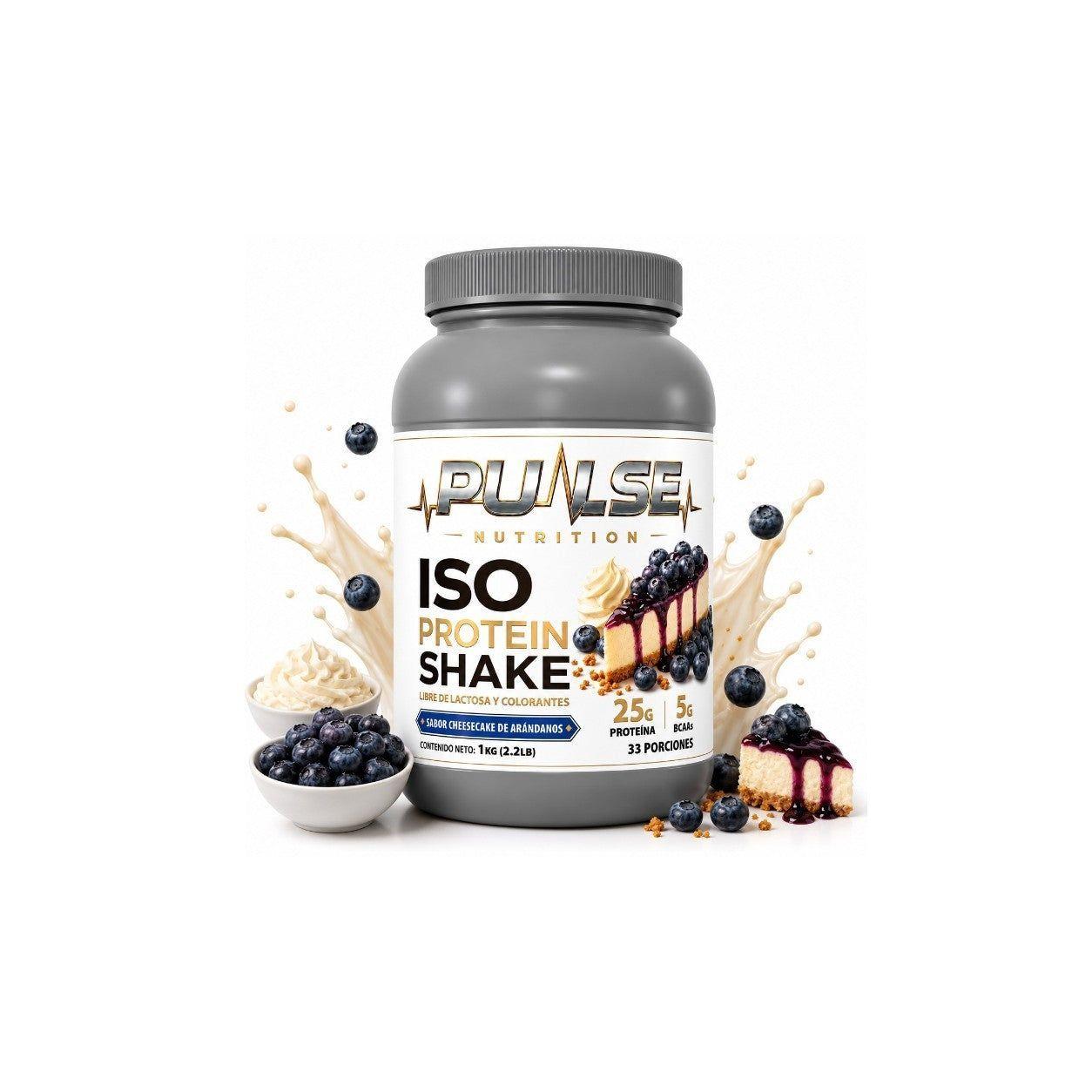 PROTEINA ISO SHAKE 2.2LB 33 SERVICIOS CHEESECAKE DE ARANDANOS - PULSE NUTRITION-0